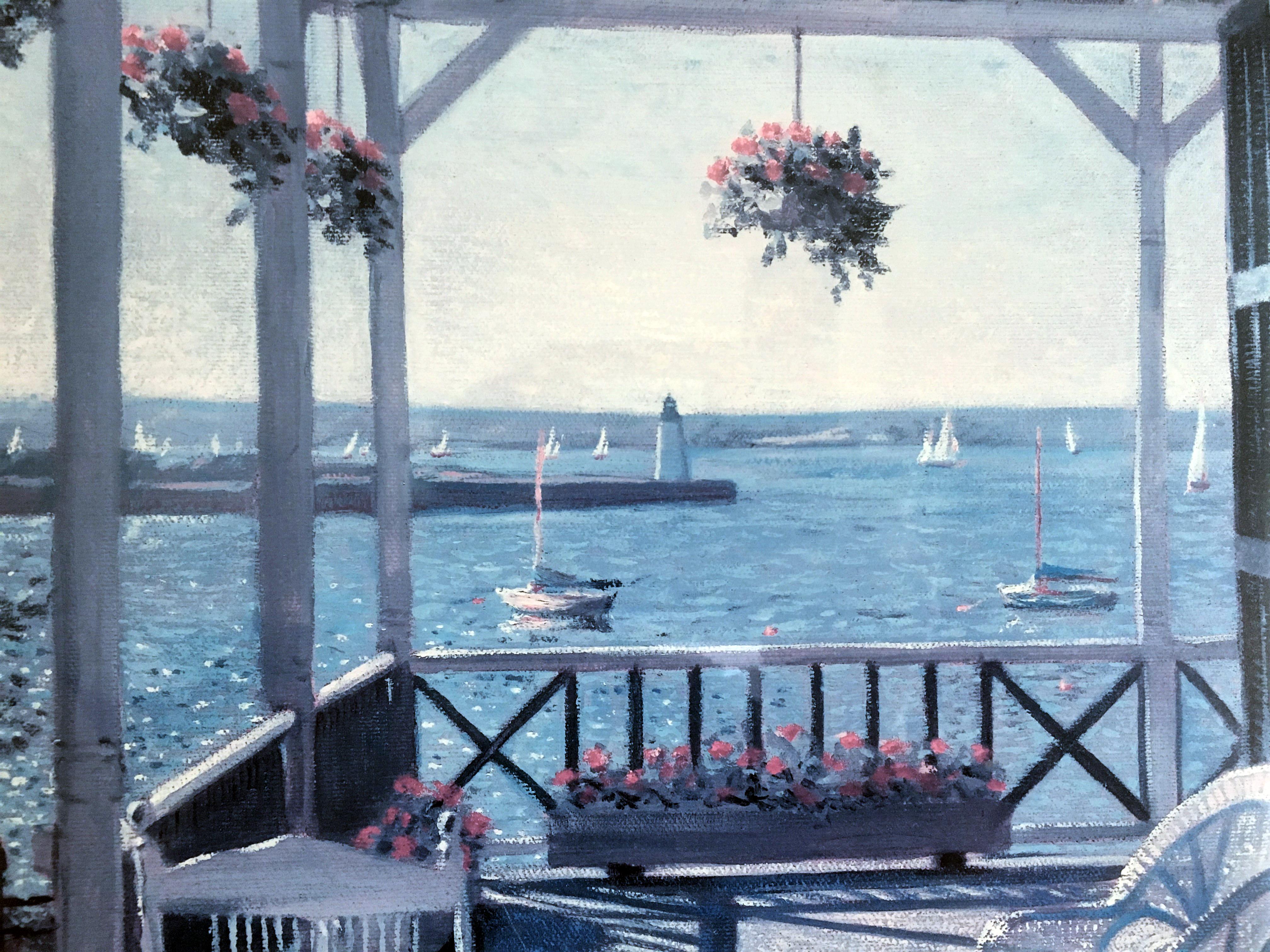 John Philip Hagen Signed Print "Newport Afternoon"
