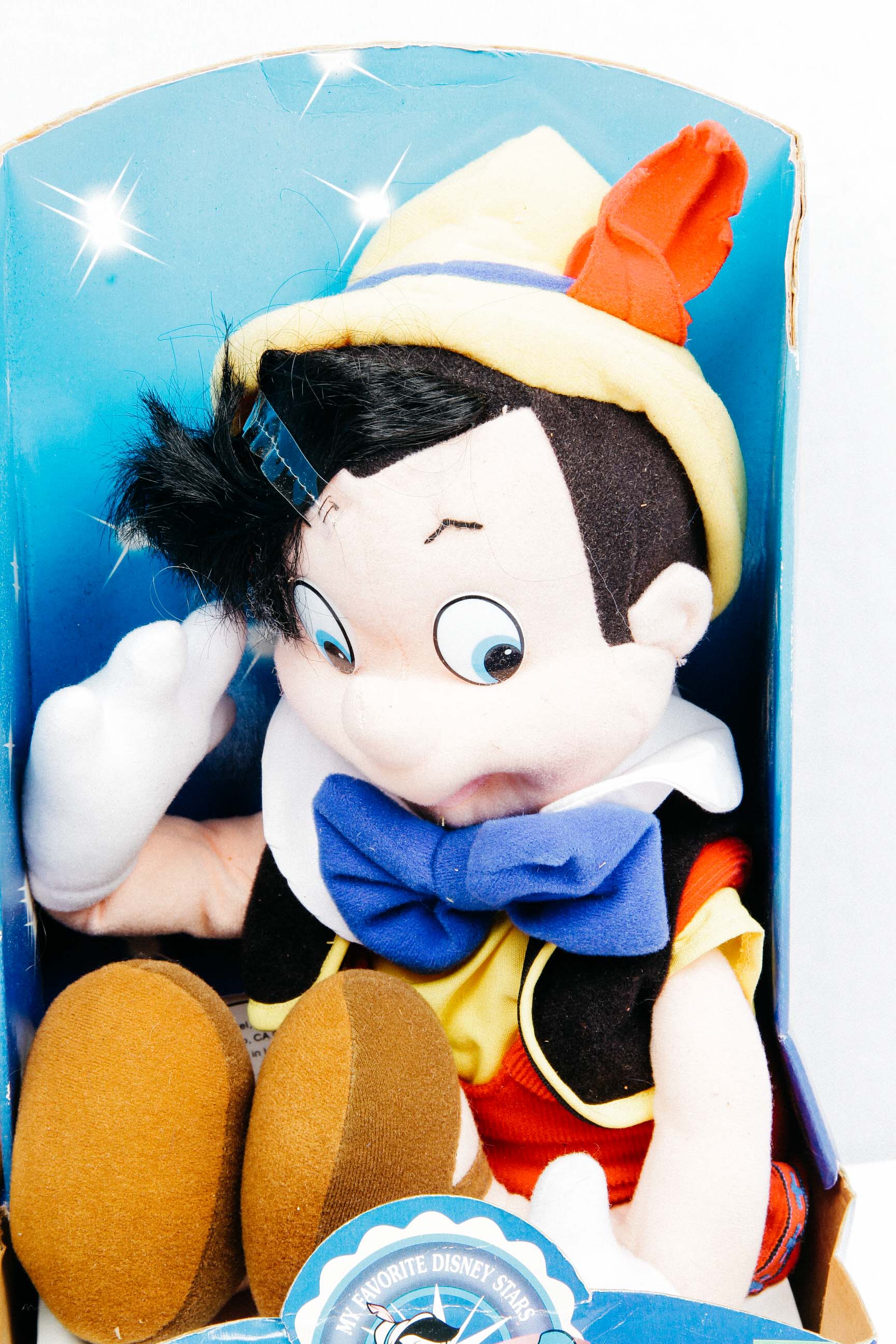 Walt Disney Pinnochio and Mickey Mouse