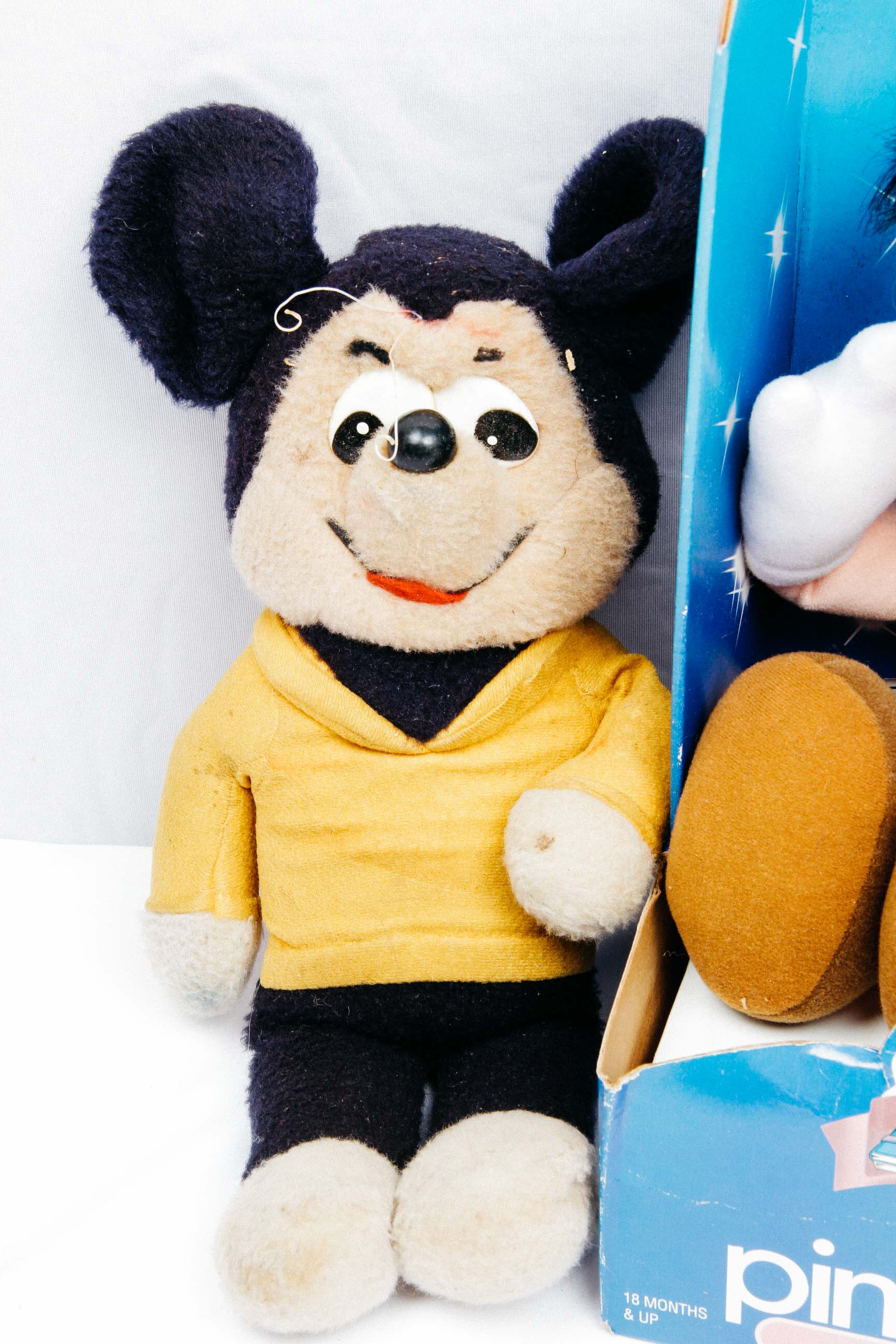 Walt Disney Pinnochio and Mickey Mouse