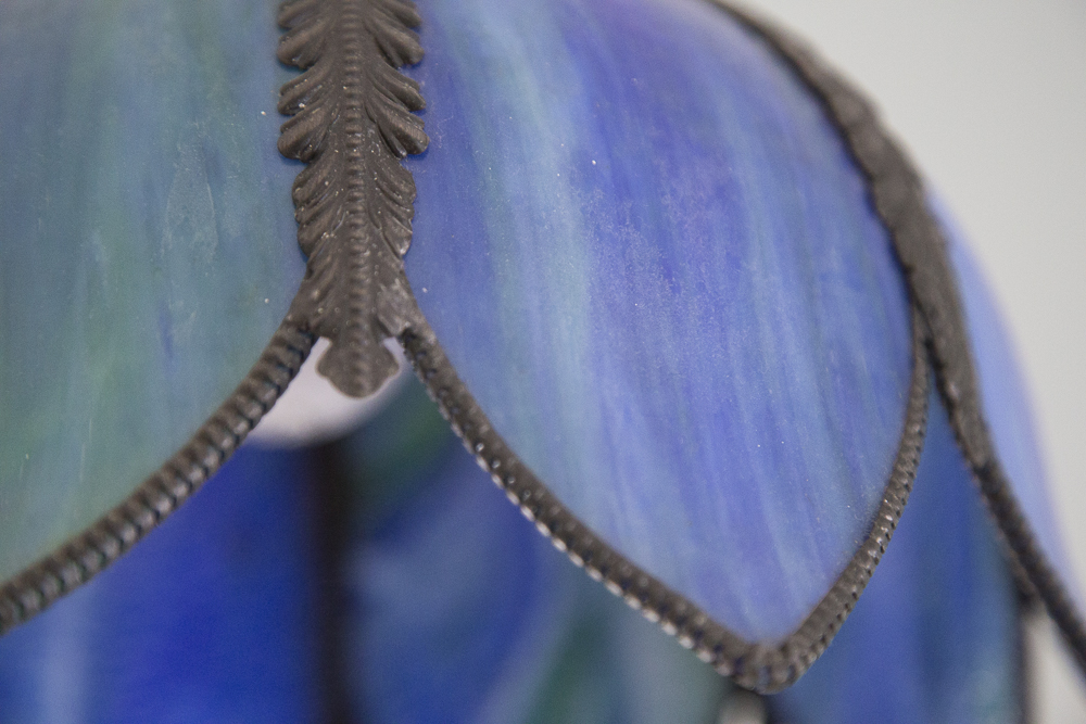 Vintage Tiffany Style Tulip Hanging Light