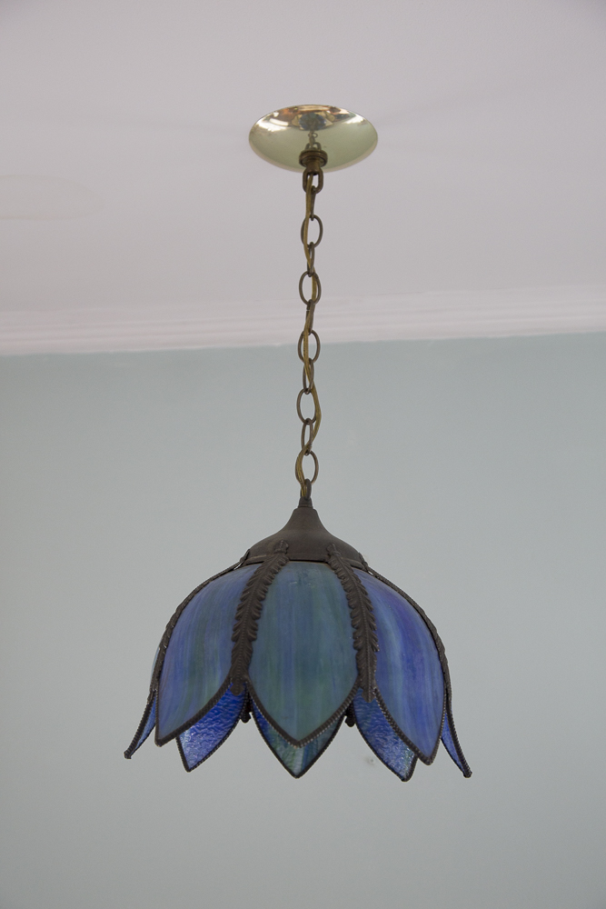 Vintage Tiffany Style Tulip Hanging Light