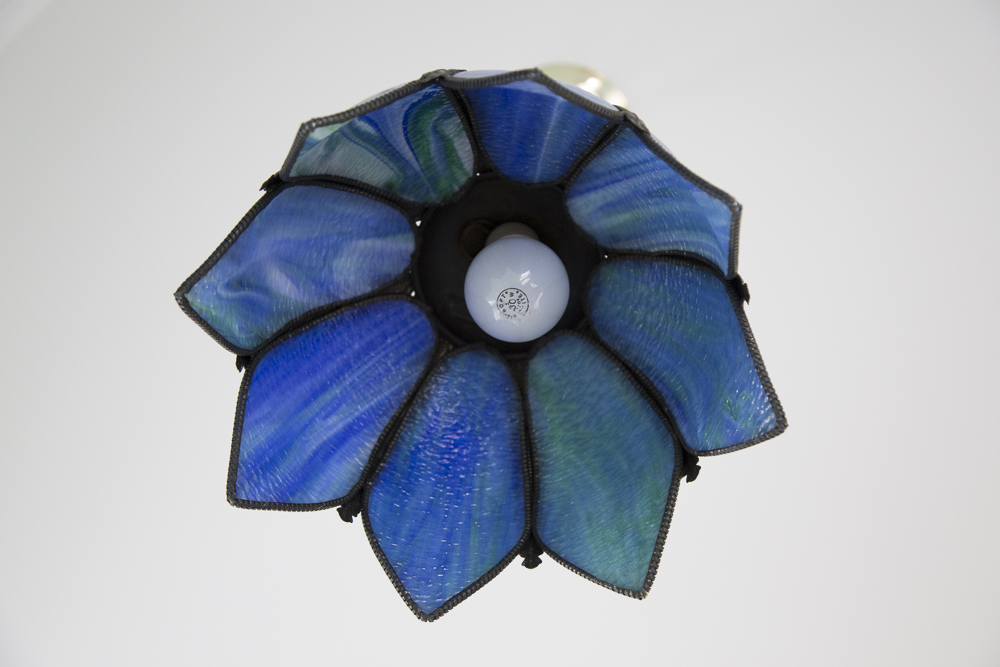 Vintage Tiffany Style Tulip Hanging Light