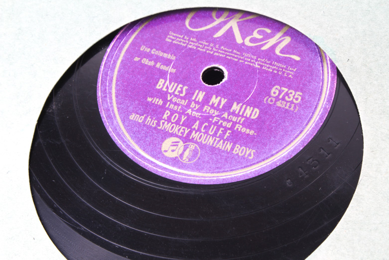 Bob Wills, Roy Acuff and Other 78 rpm Records