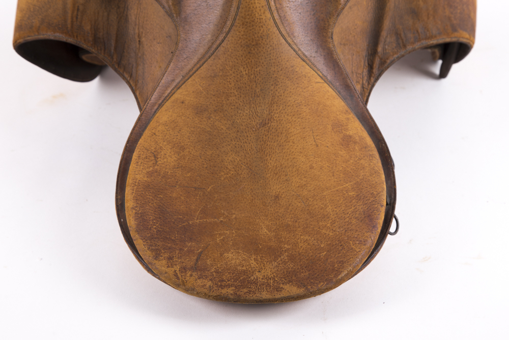 Vintage Cross English Riding Saddle