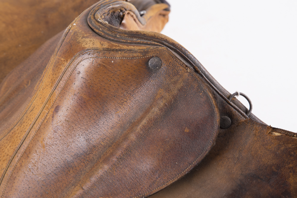 Vintage Cross English Riding Saddle