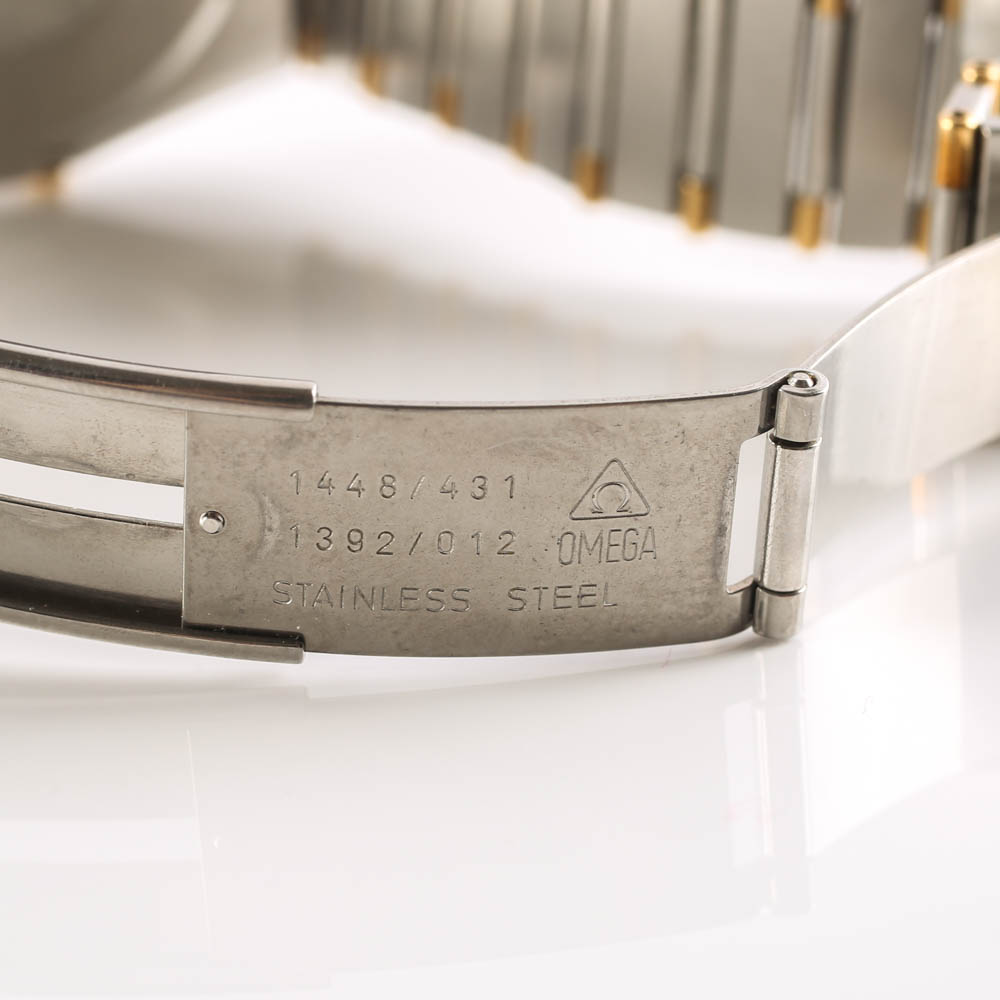 18K Stainless Steel Diamond Omega Constellation Men's Watch