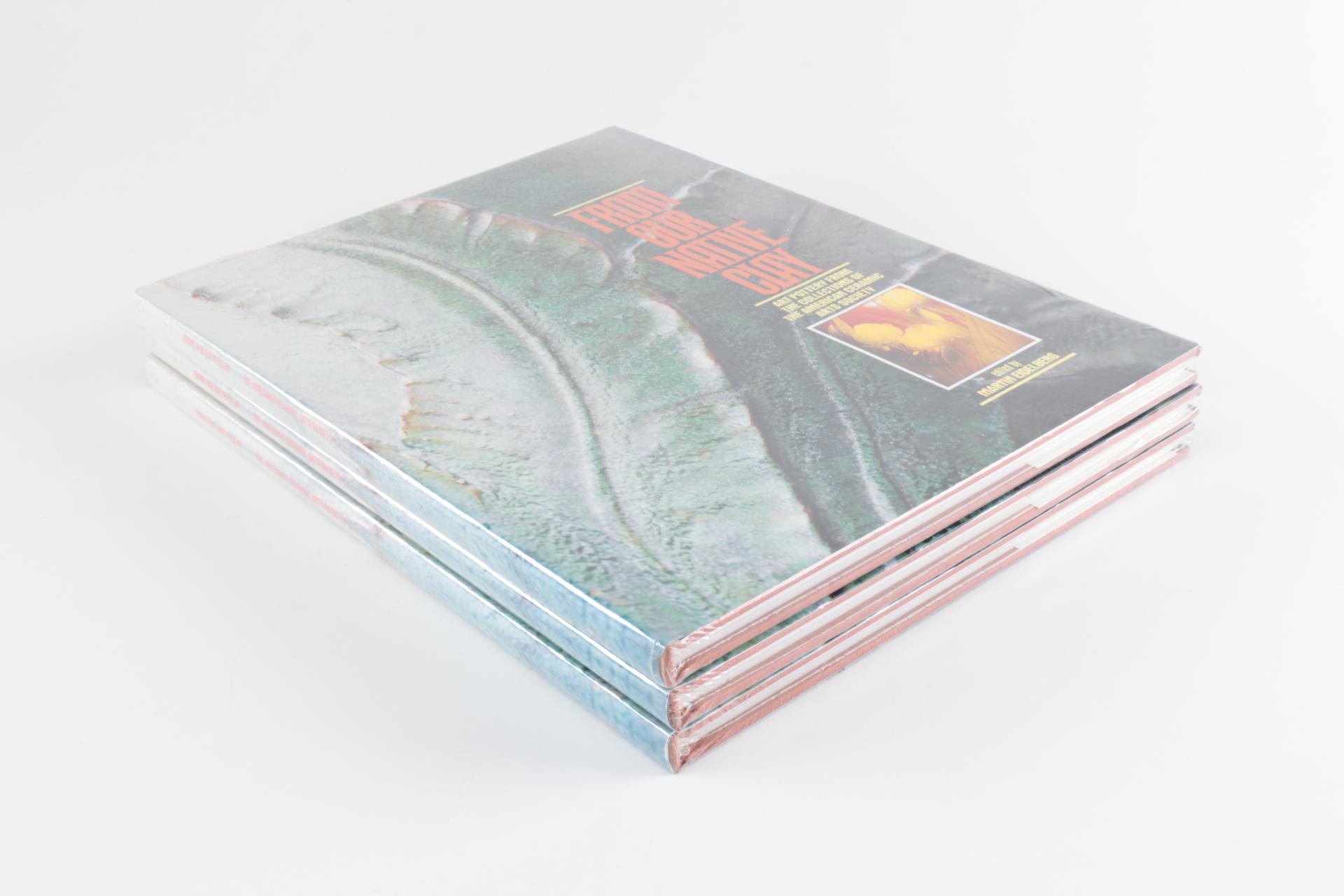 Native American and Art Pottery Shrink Wrapped Books