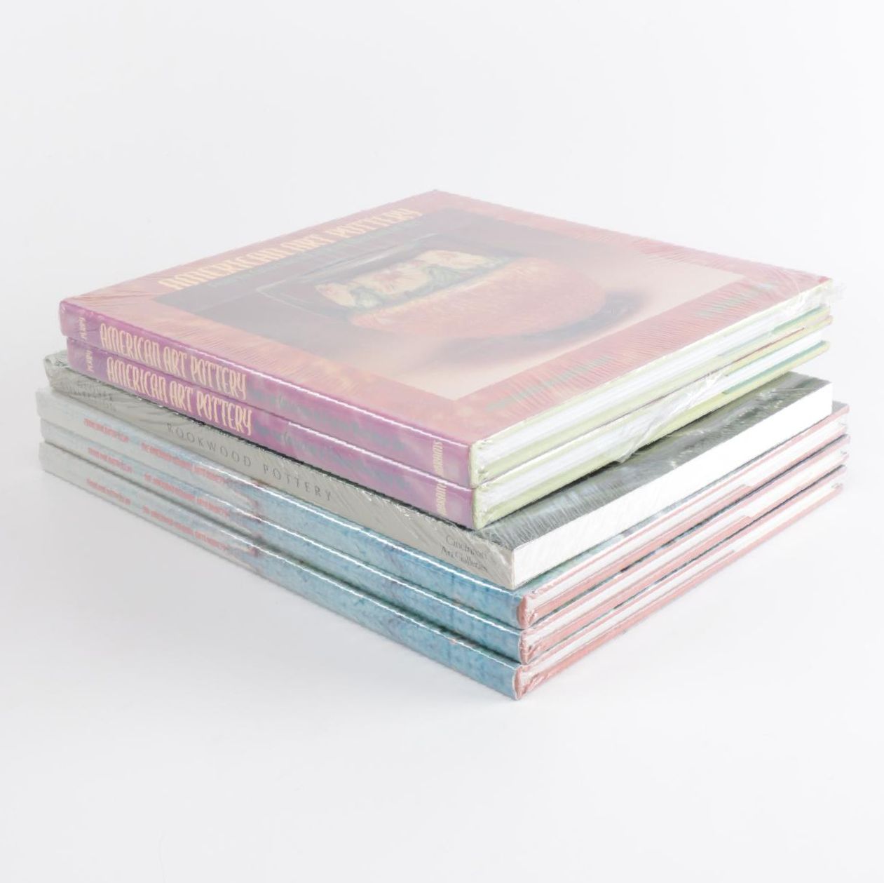 Native American and Art Pottery Shrink Wrapped Books