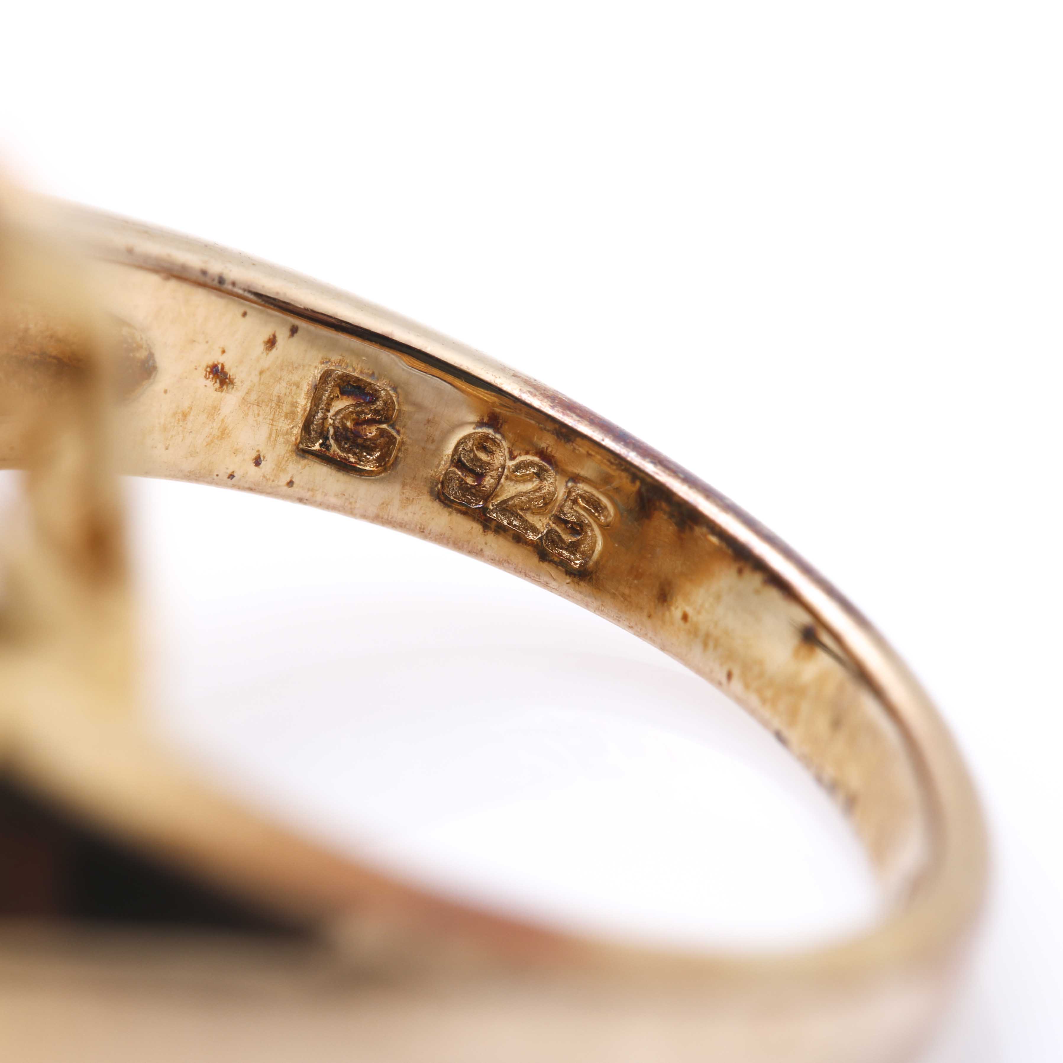 White and Gold Tone Sterling Silver Jewelry Lot