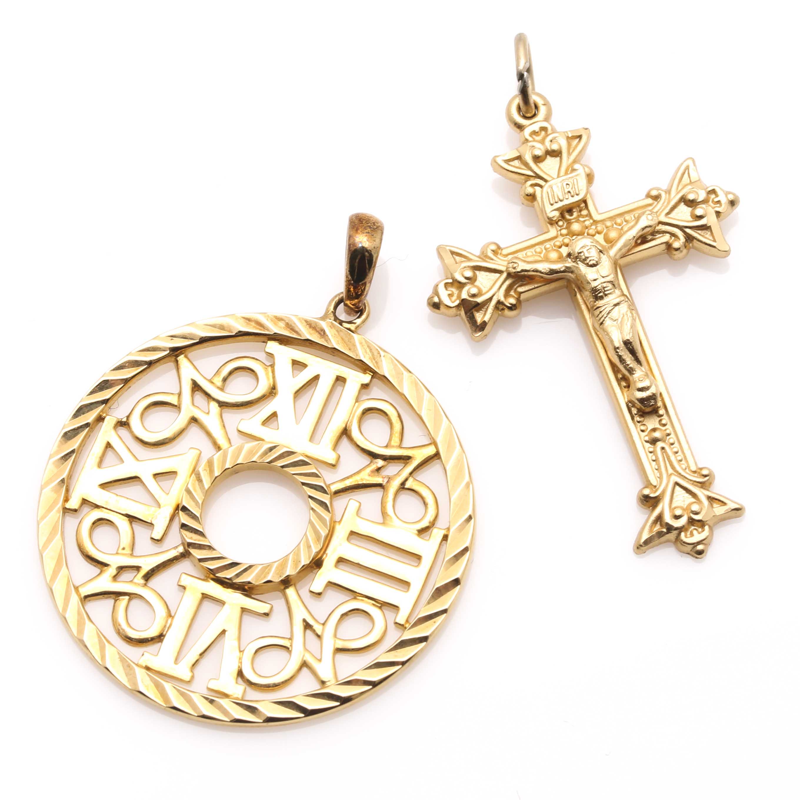 White and Gold Tone Sterling Silver Jewelry Lot