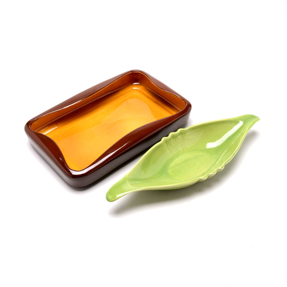 Pairing of Vintage Red Wing Art Pottery Dishes