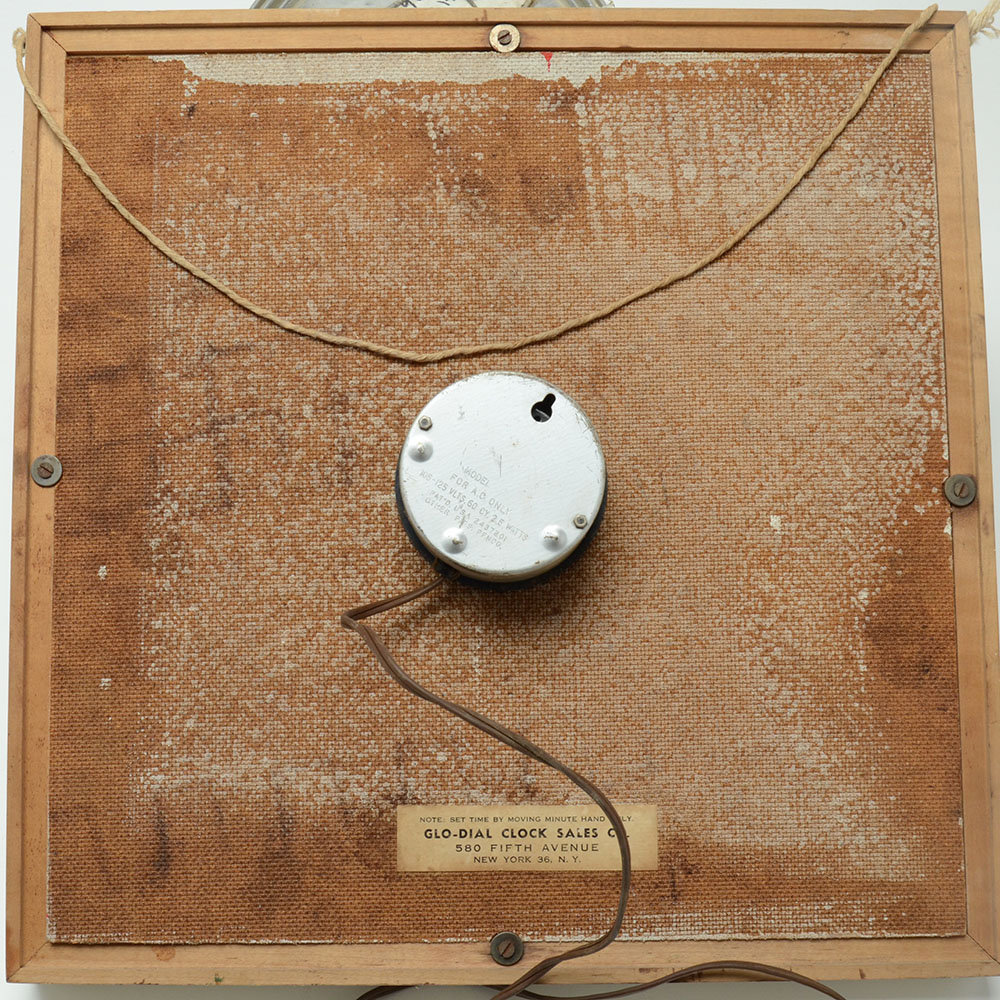 Vintage Matico Advertising Electric Wall Clock