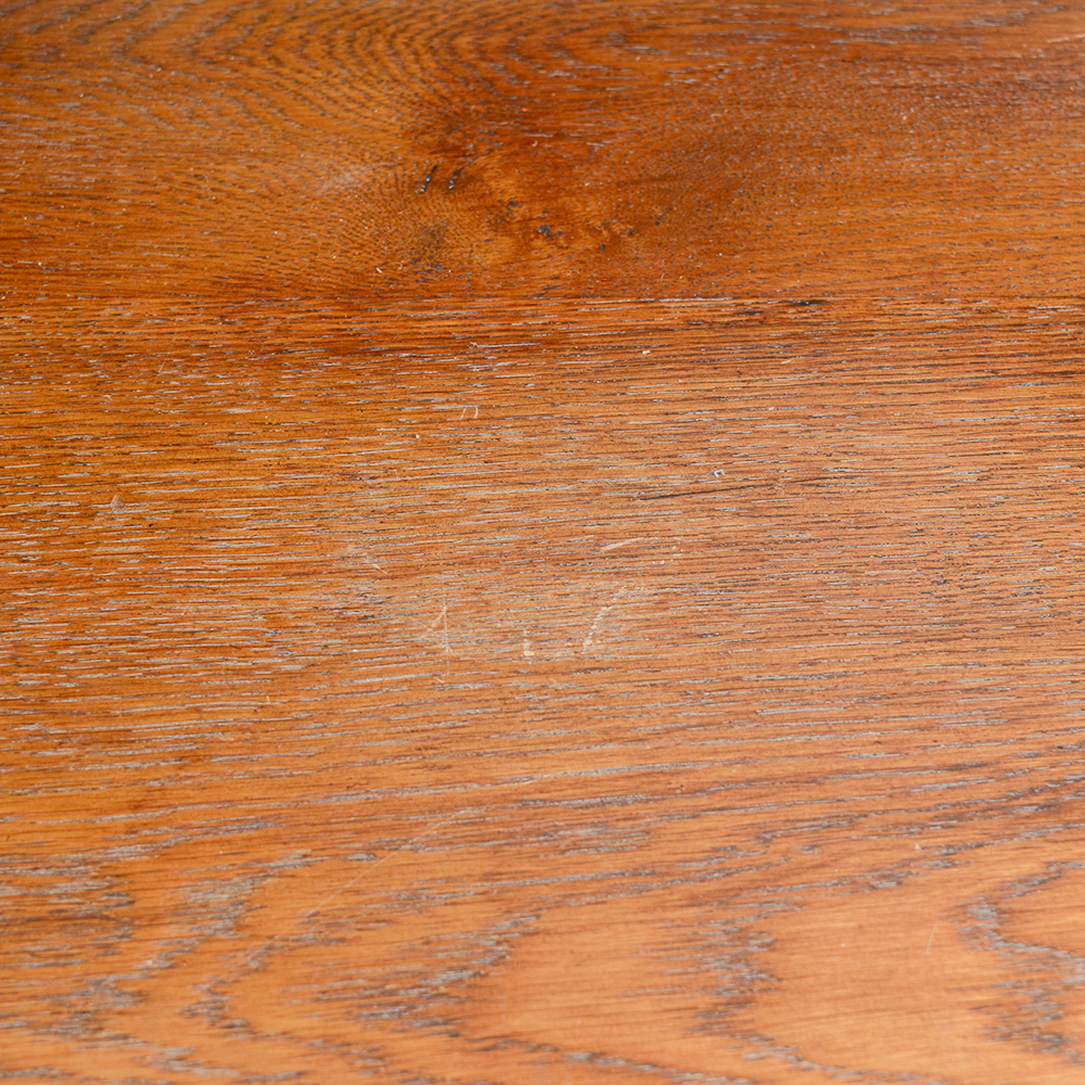 Victorian Style Mirrored Dressing Stand Over Four Drawer Dresser in Oak