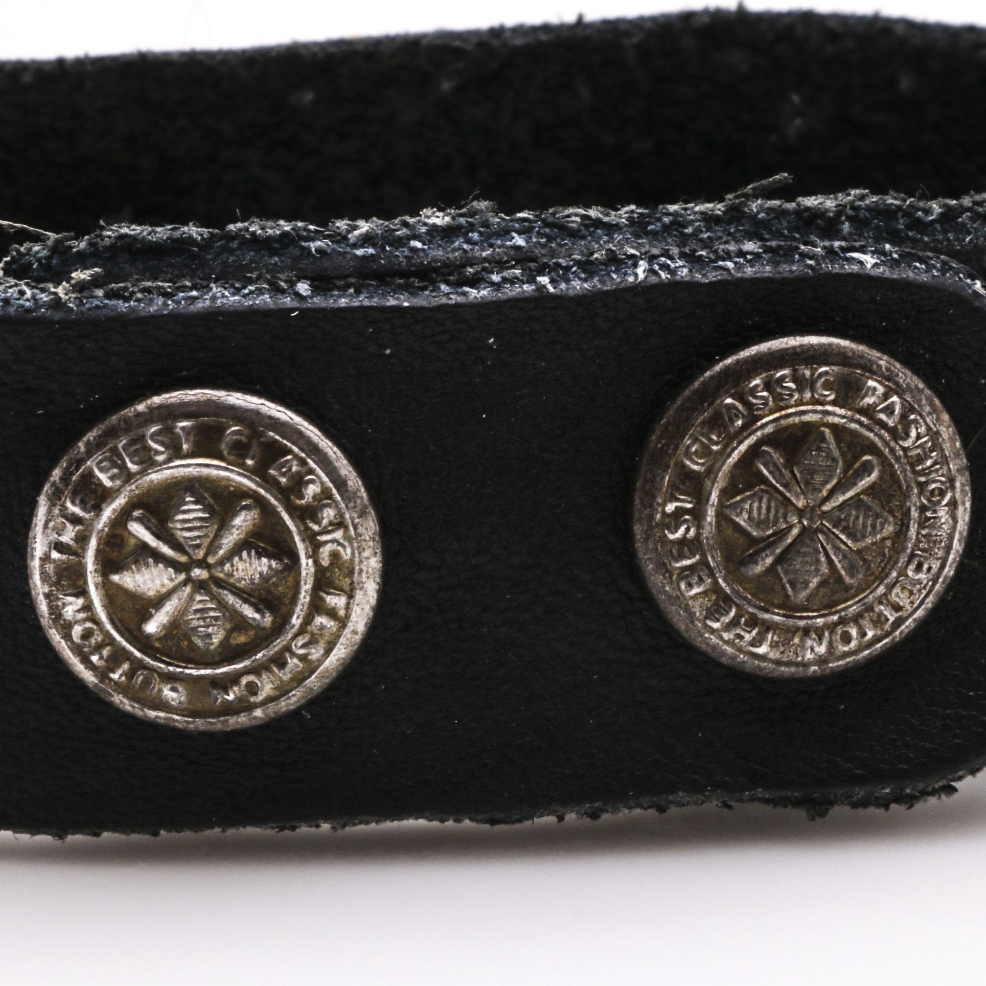 18K Yellow Gold Leather Bracelet