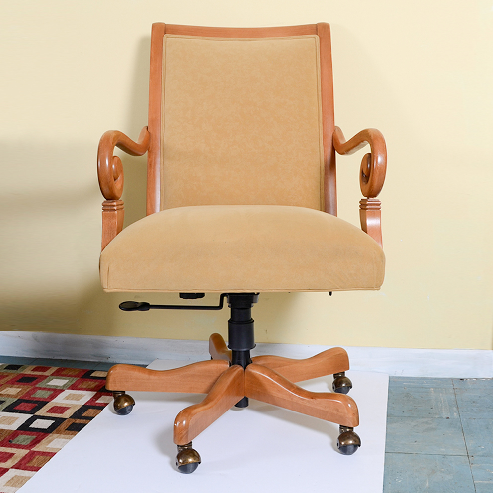 Maple Colored Desk Chair