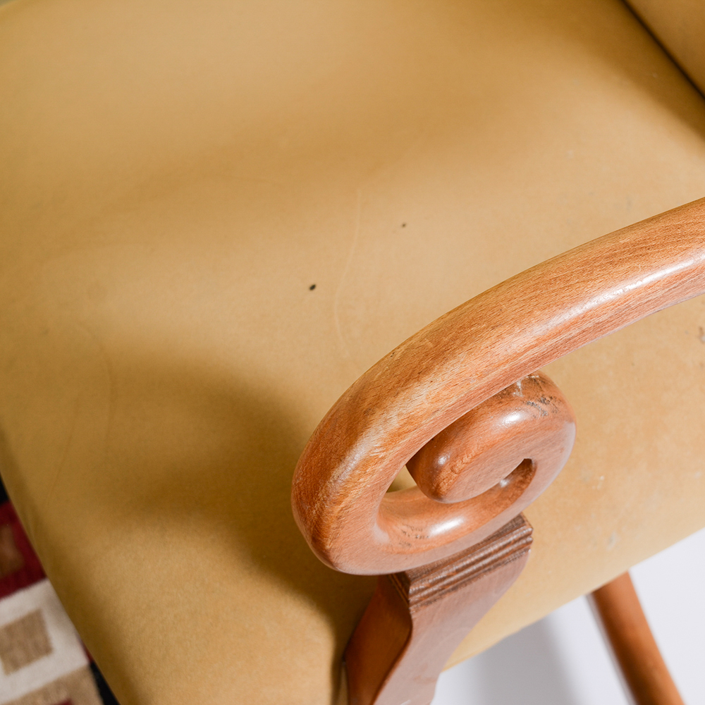Maple Colored Desk Chair