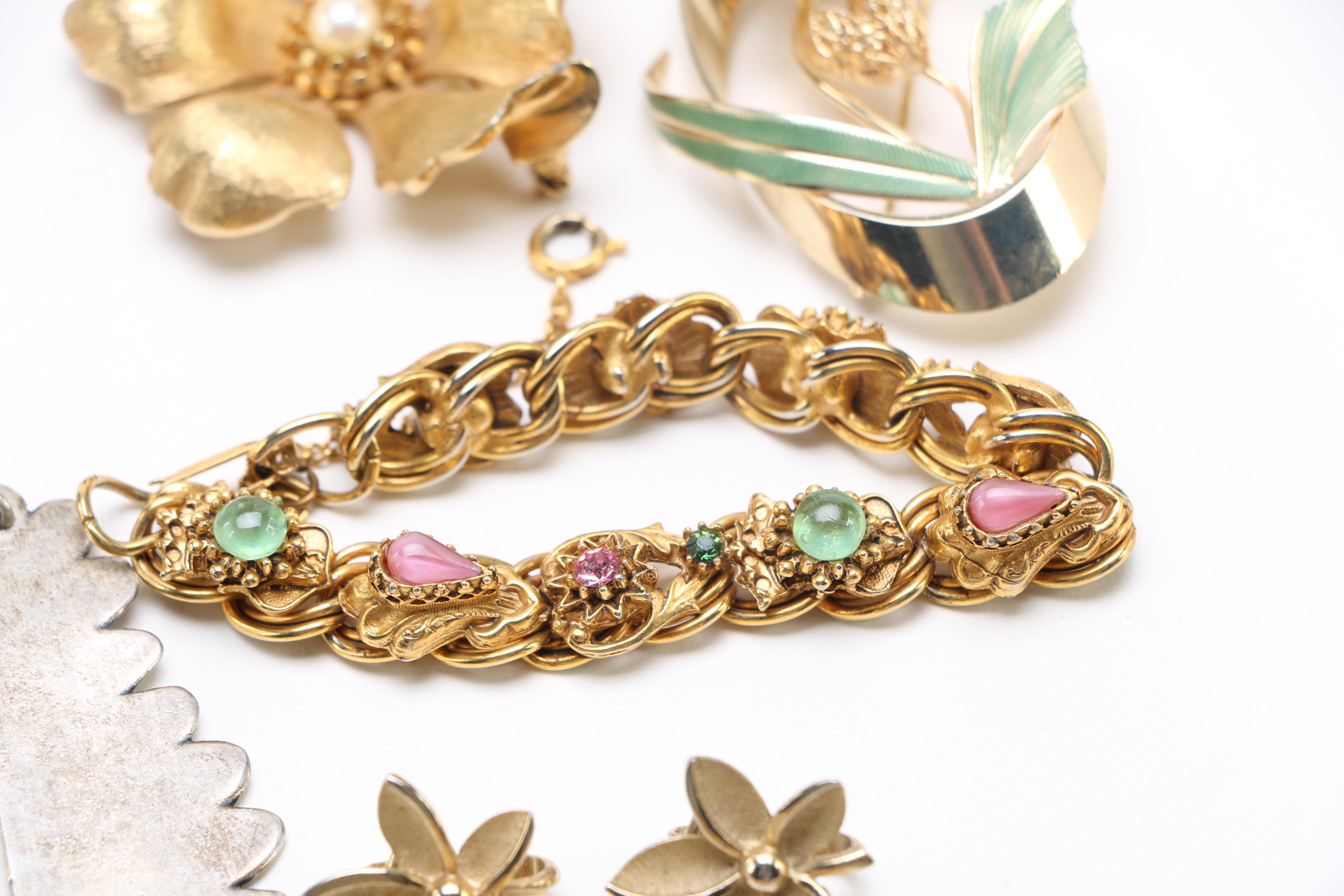 Gold and Silver Tone Costume Jewelry