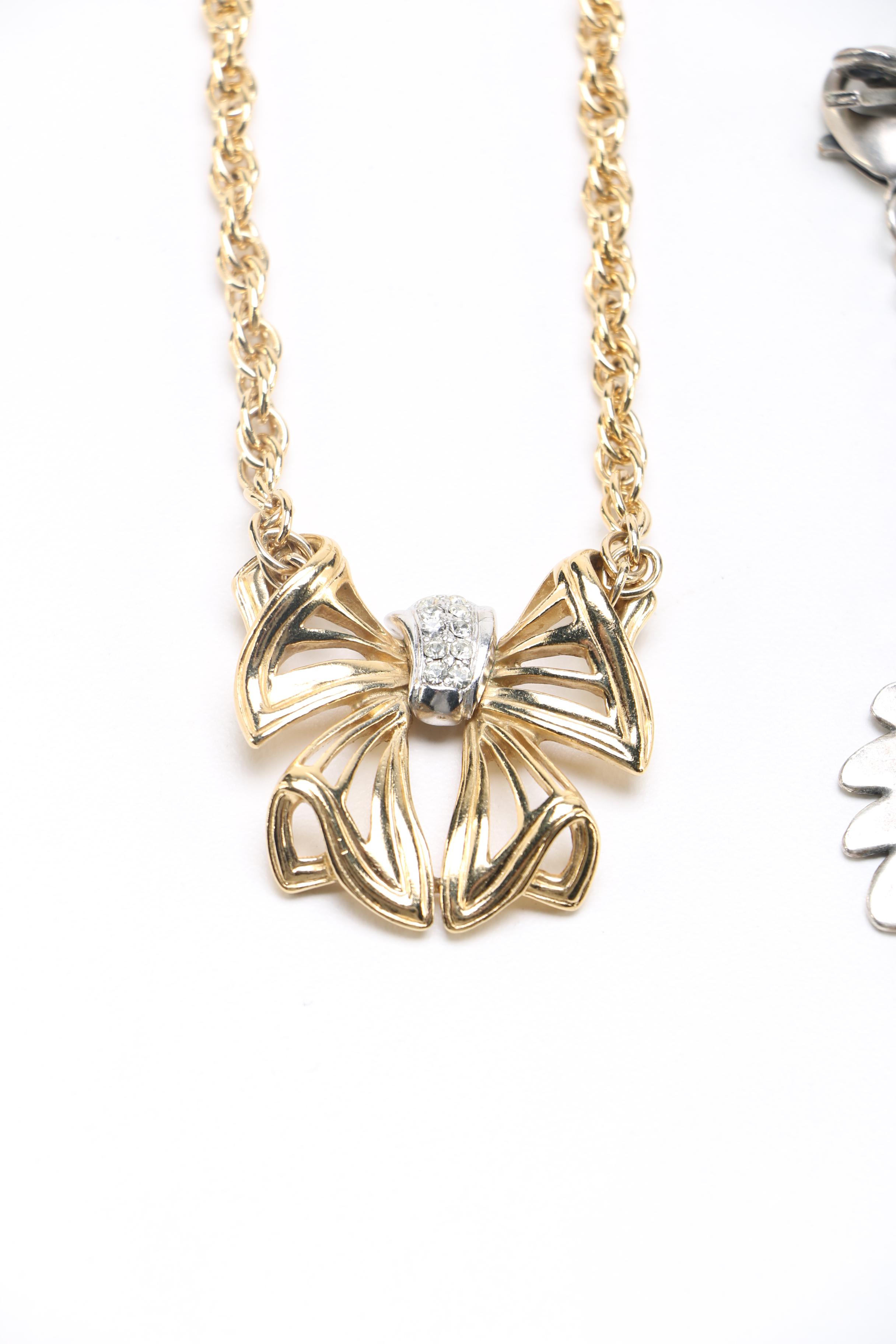 Gold and Silver Tone Costume Jewelry