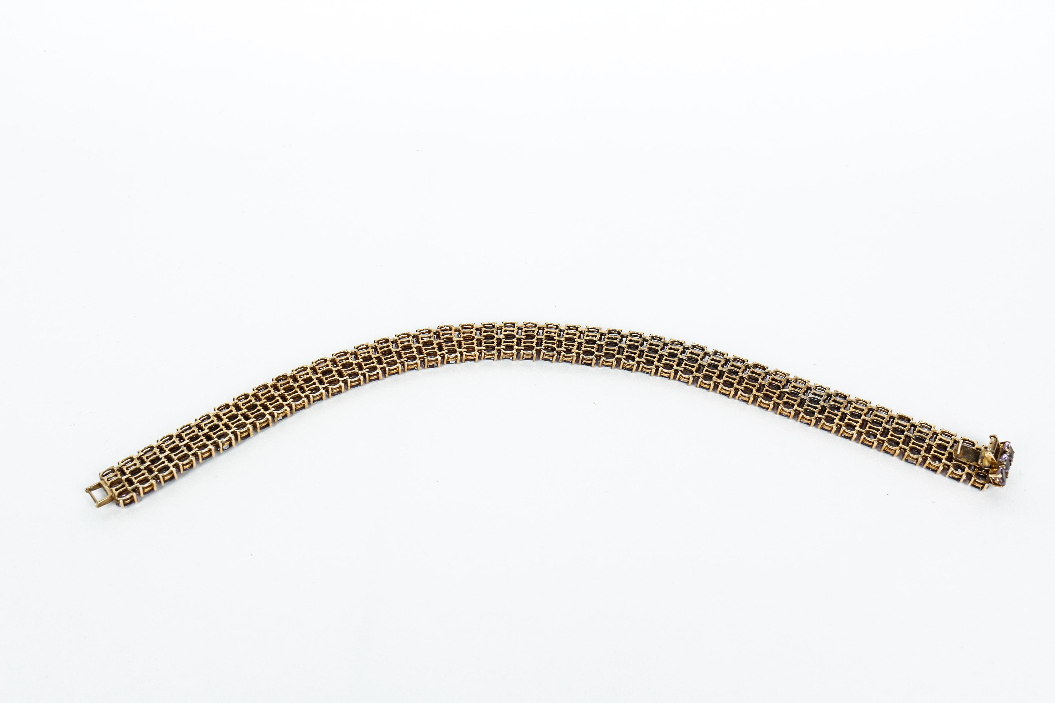 Vintage Quartz and Vermeil Choker