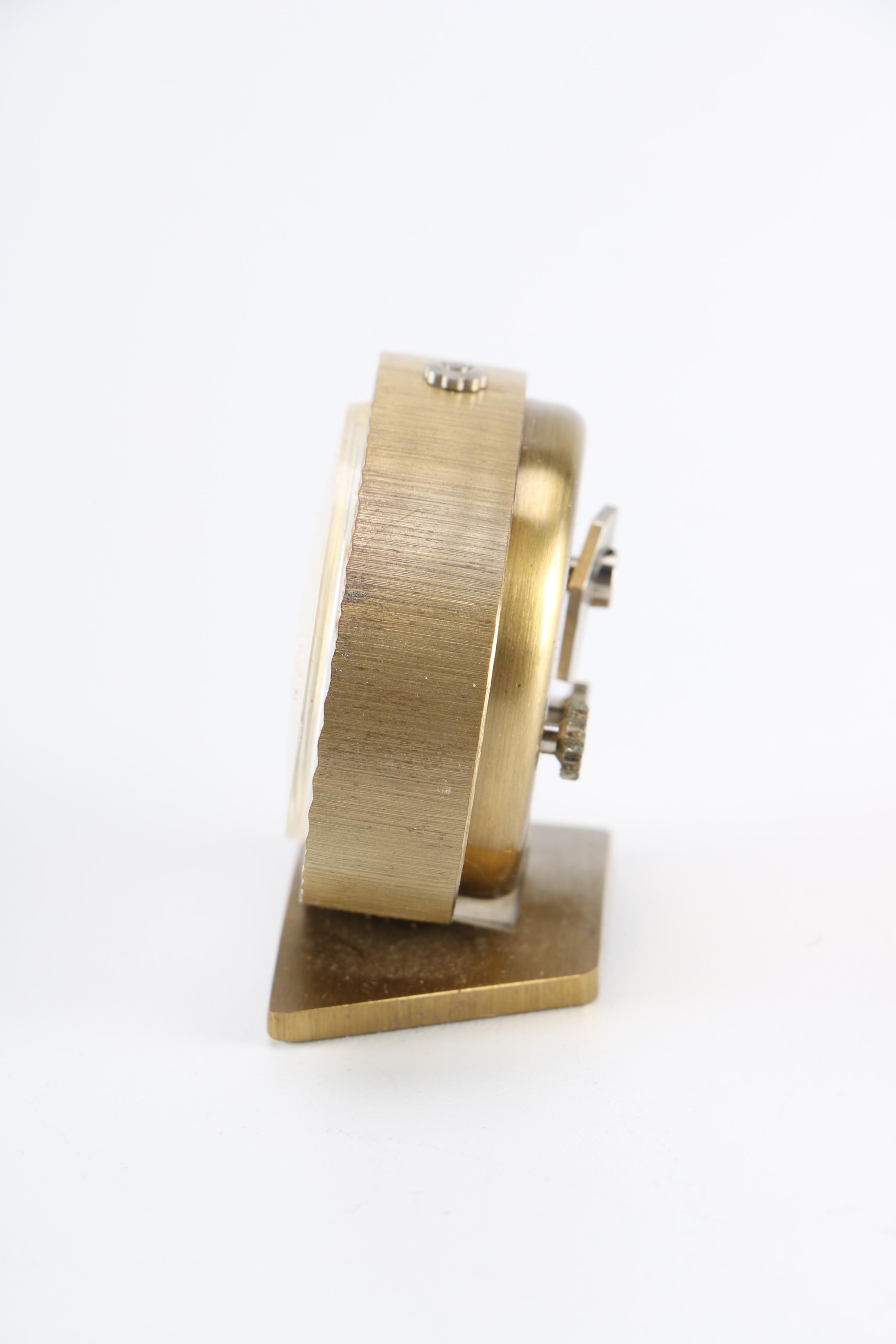 Mid-1960s Bantam Calendar Alarm Caravelle Clock