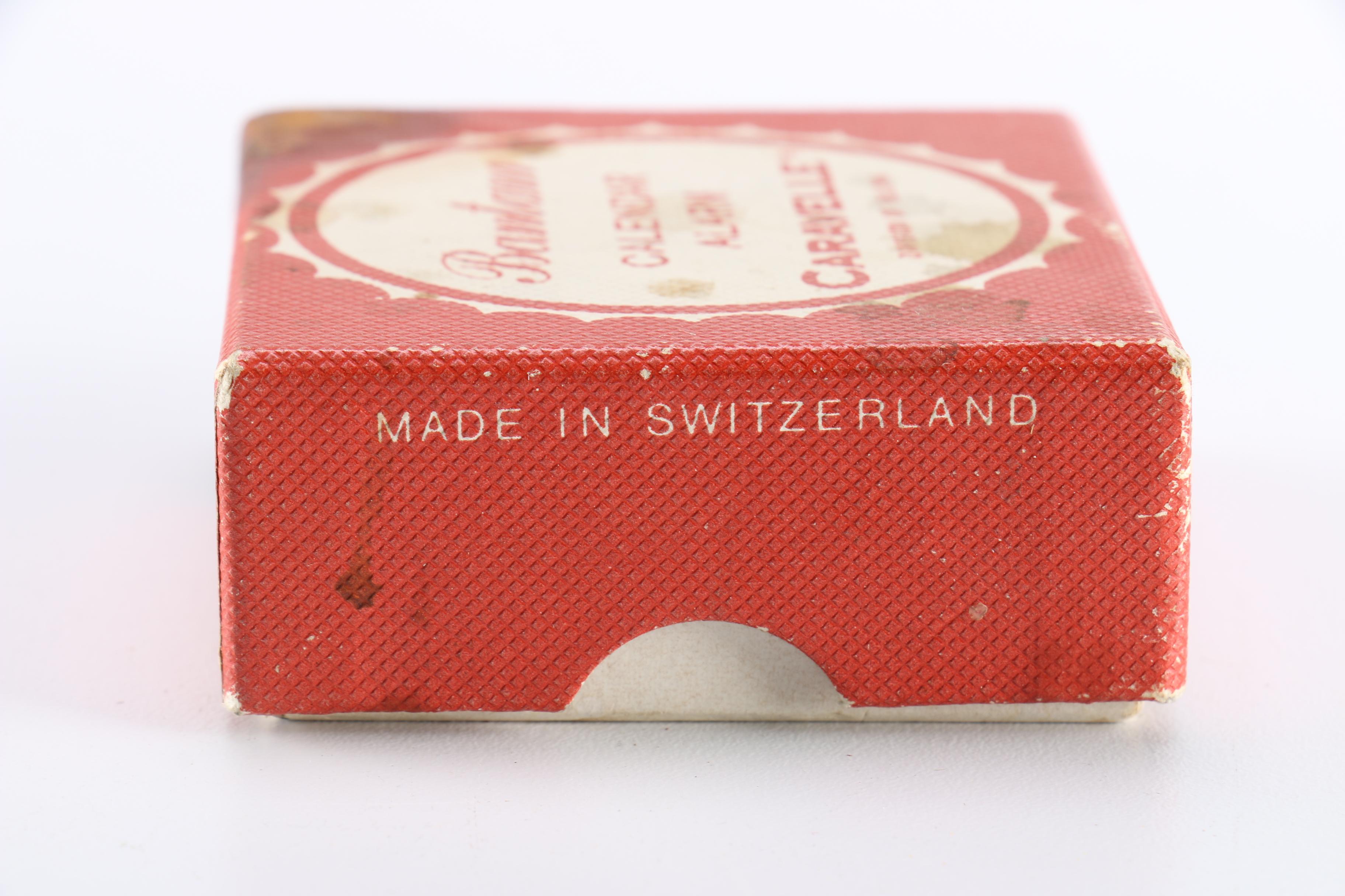 Mid-1960s Bantam Calendar Alarm Caravelle Clock