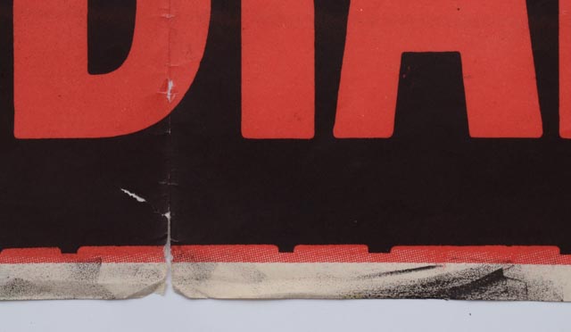 1953 Two-Sheet Theatrical Poster for "Canadian Mounties vs. Atomic Invaders"