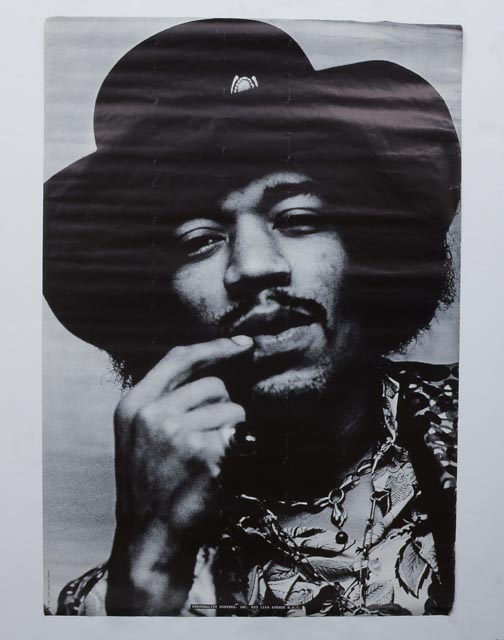 Four Posters Depicting Rock and Roll Legends