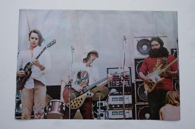 Four Posters Depicting Rock and Roll Legends