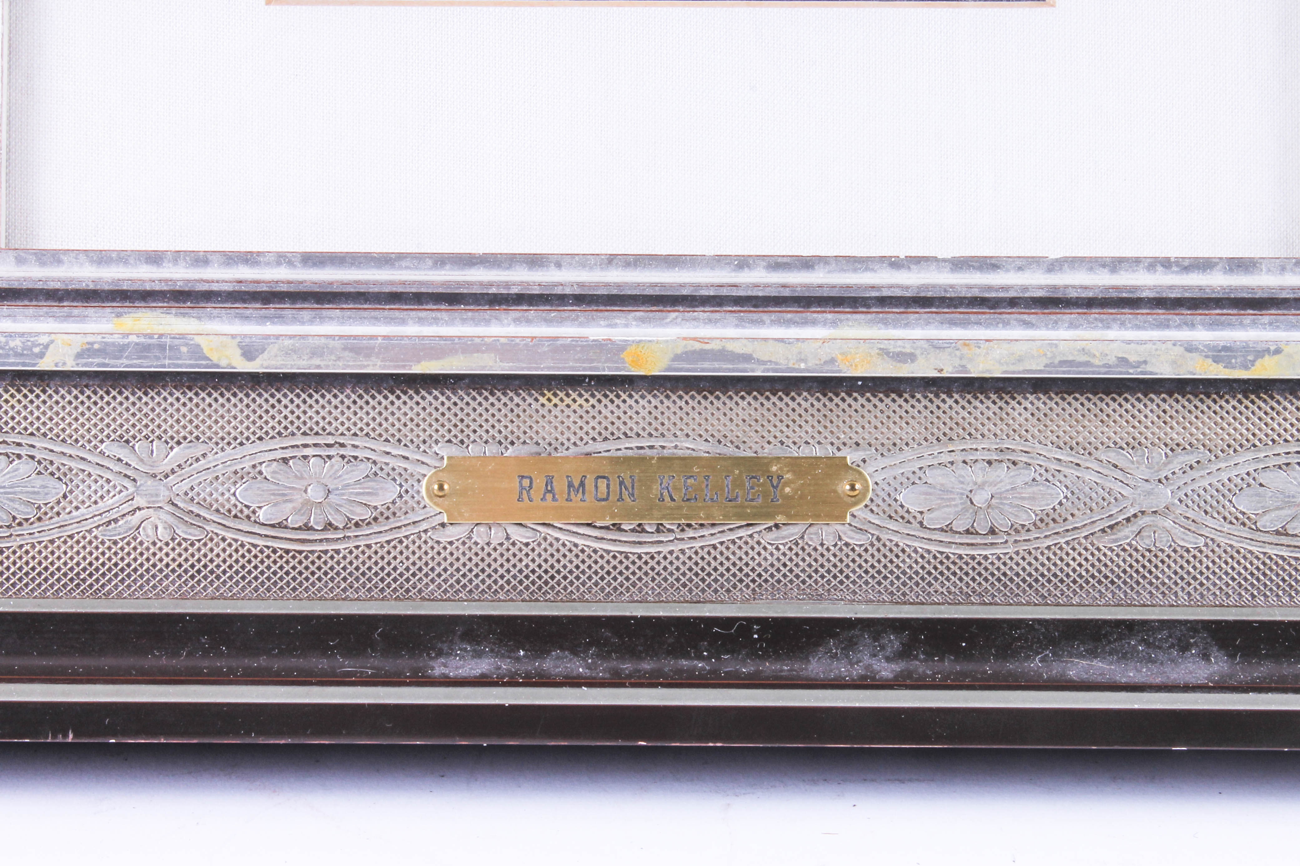 Pair of Vintage Framed Artwork by Ramon Kelley