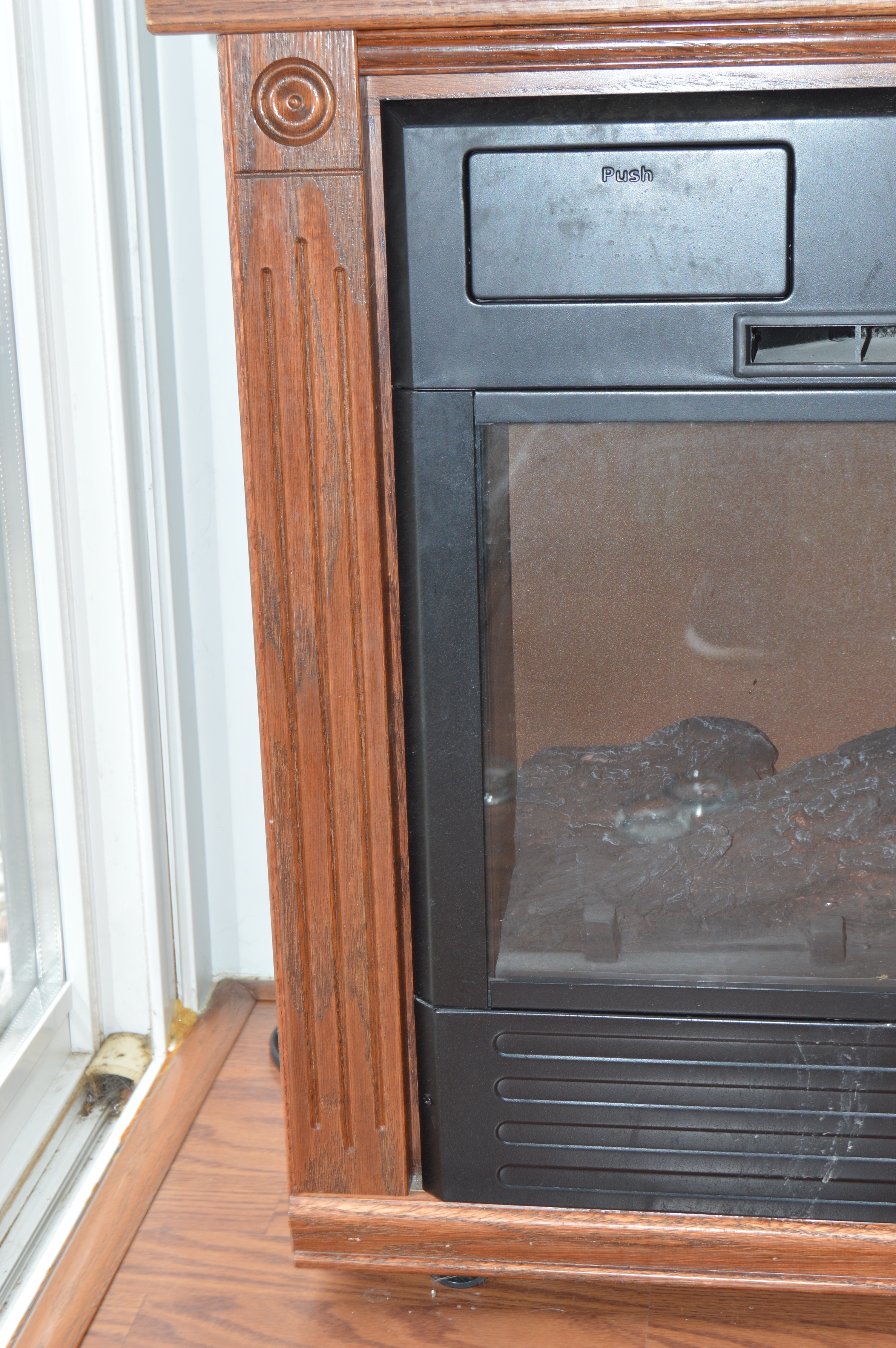 Electric Space Heaters in Custom Wood Frames