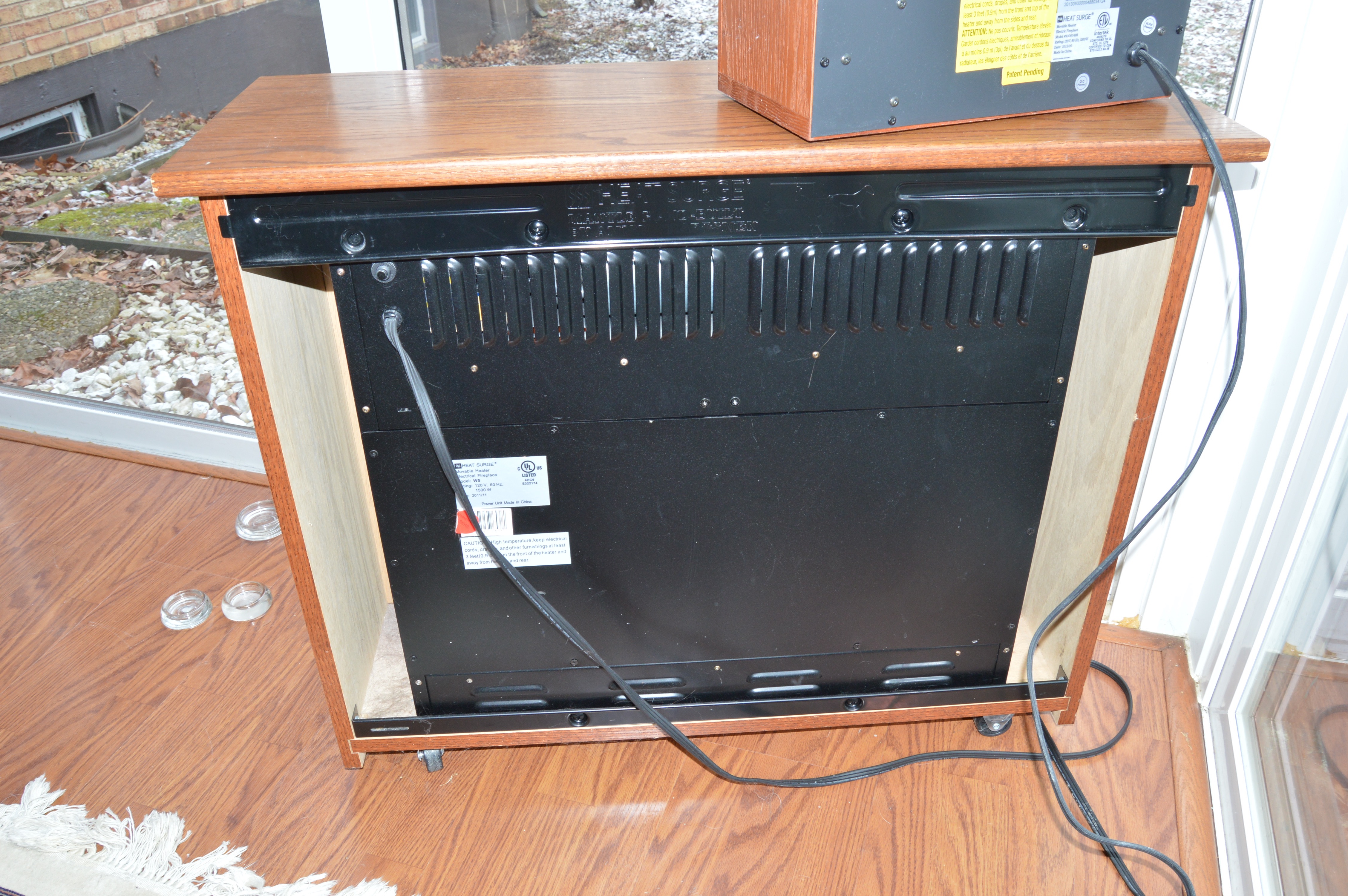 Electric Space Heaters in Custom Wood Frames