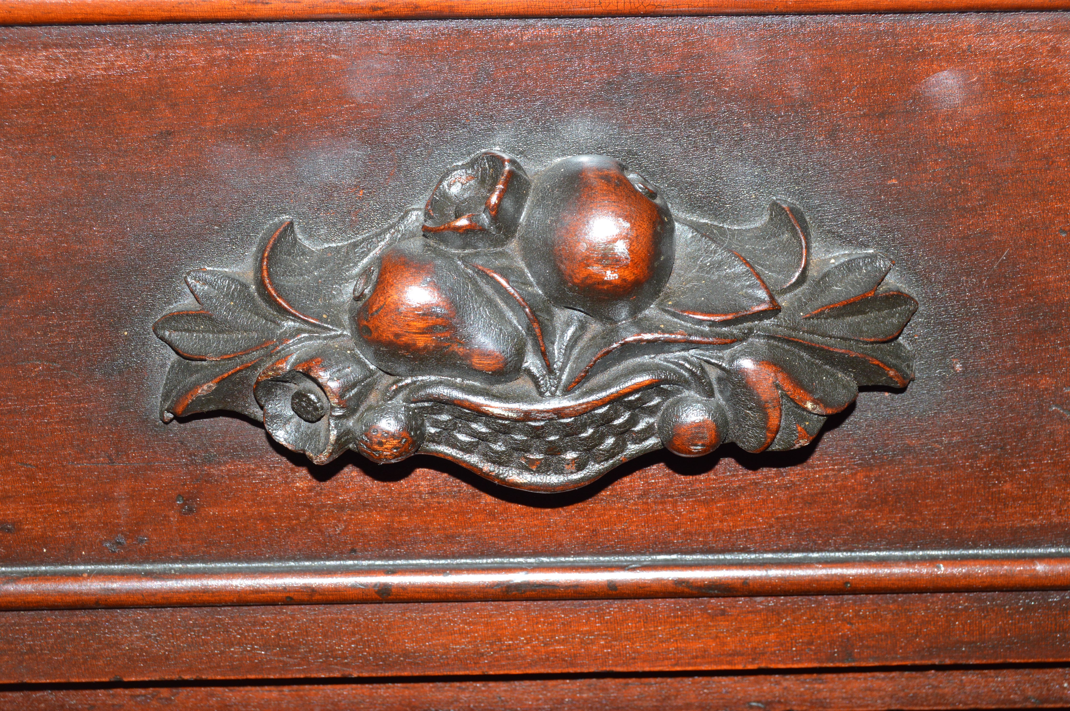 Victorian Mahogany China Cabinet