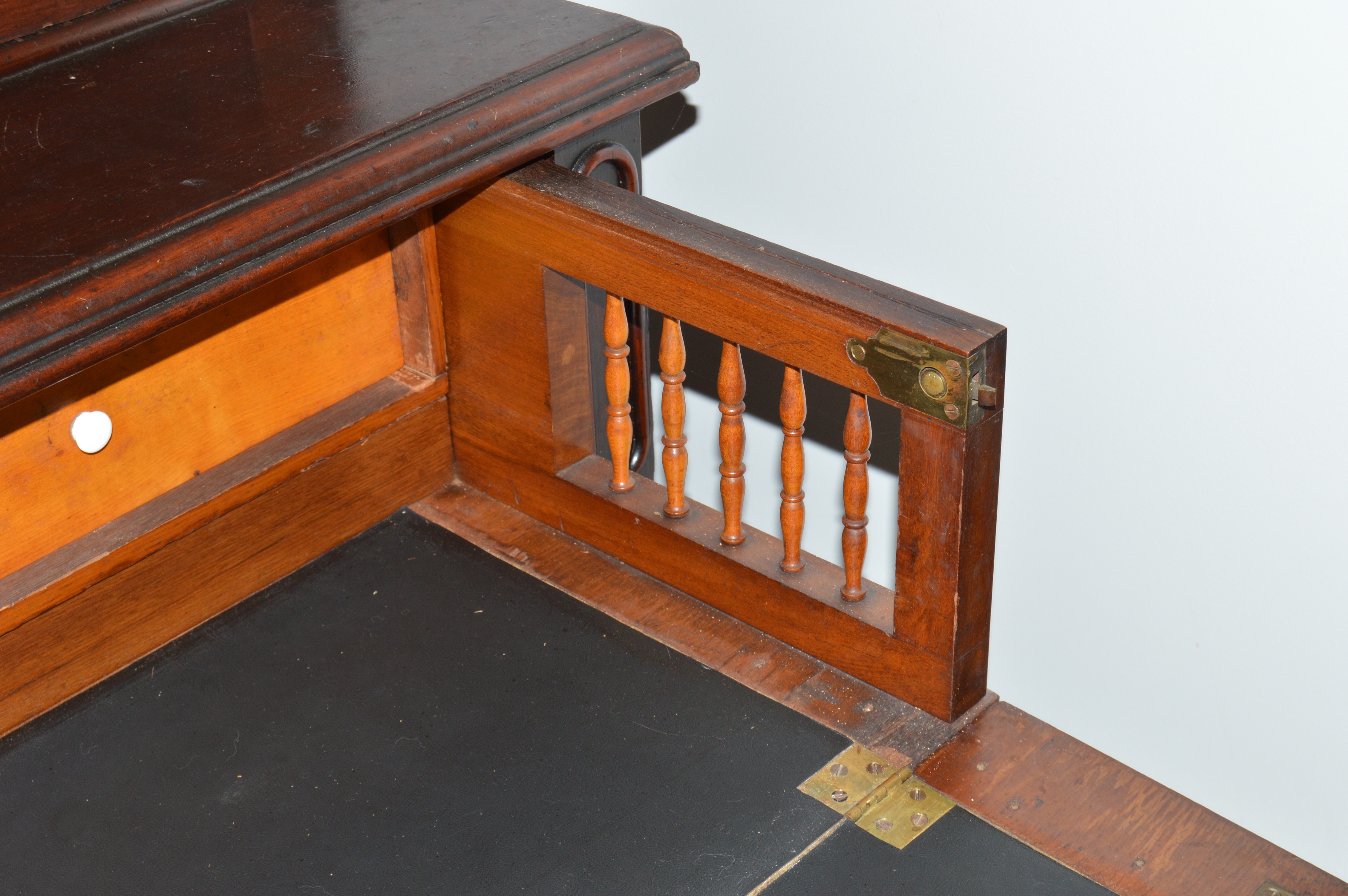 Victorian Mahogany China Cabinet