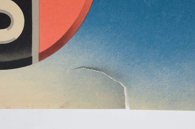 Original 1940s Amoco Service Poster "Put it up to ME!"