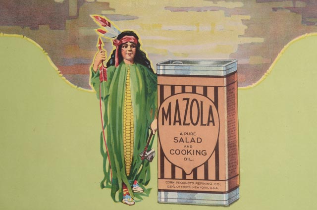Original 1935 Mazola Poster Advertisement "The Perfect Shortening"