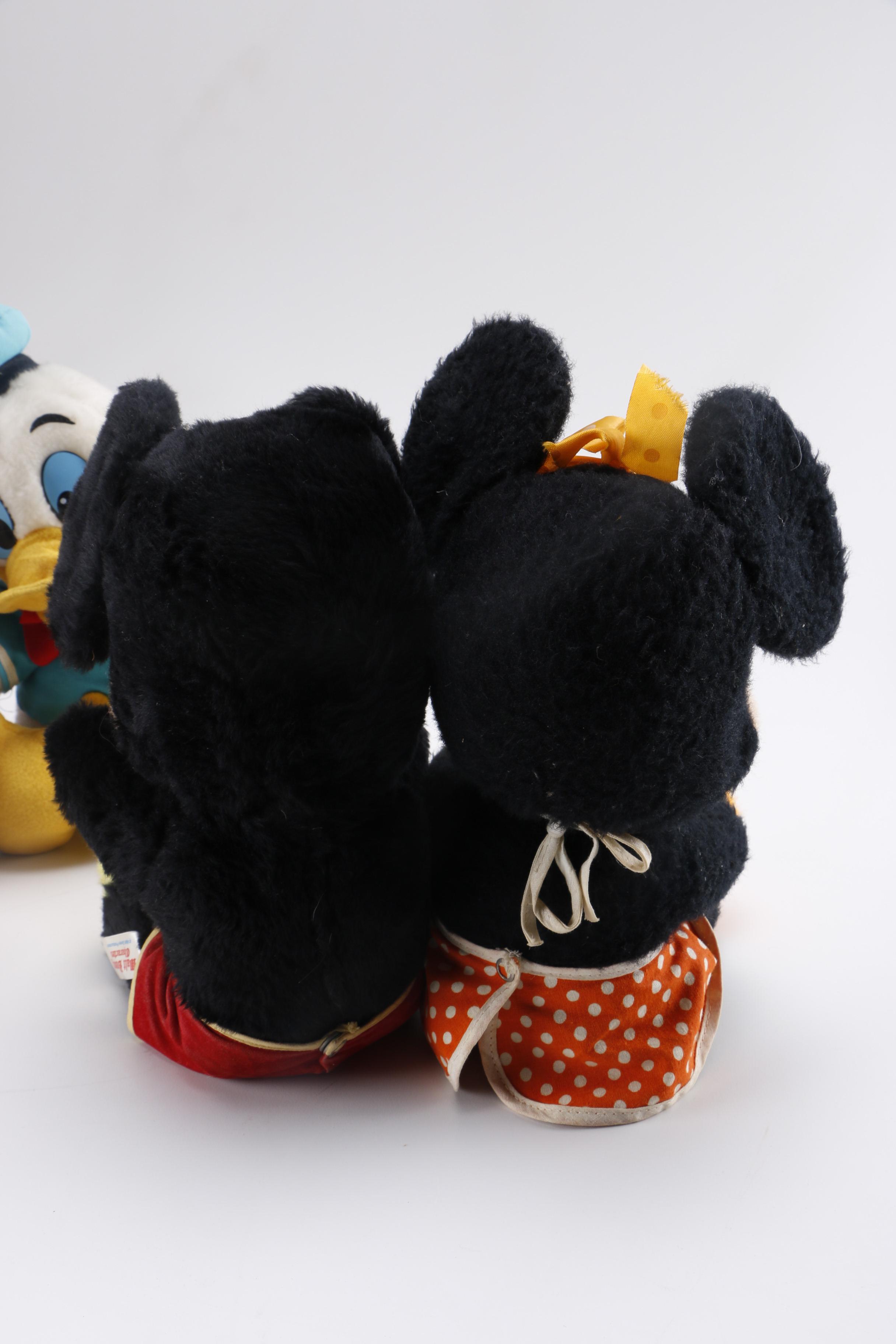 Vintage Coloring Books and Disney Plush