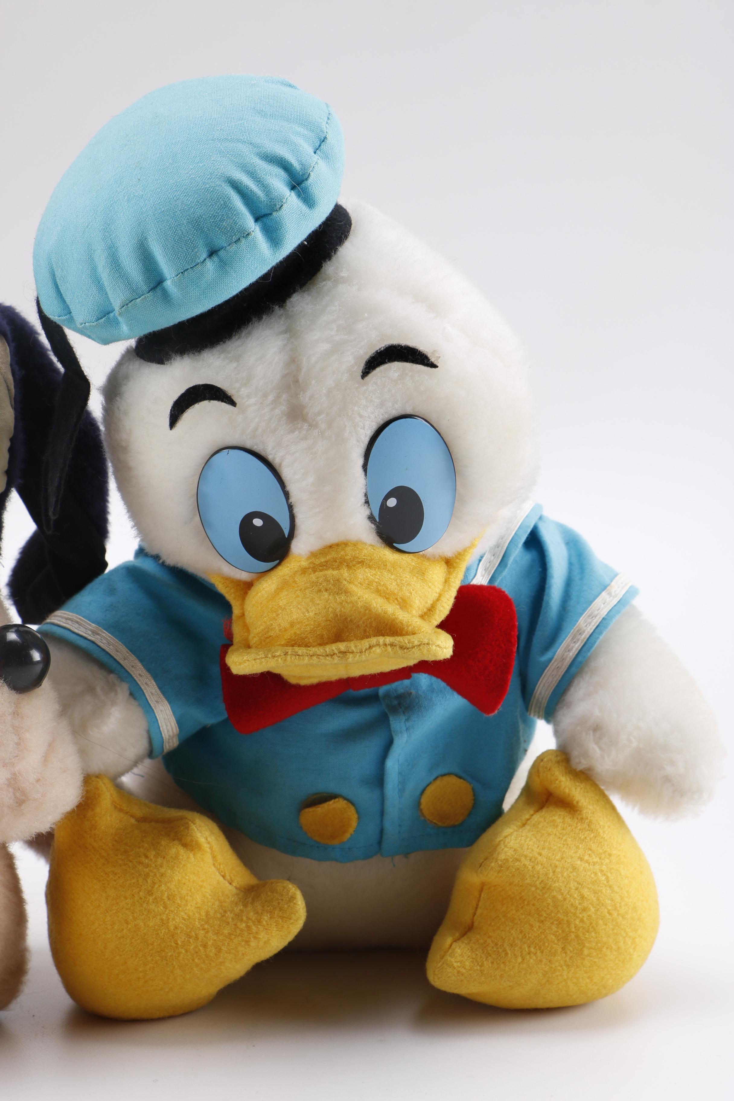 Vintage Coloring Books and Disney Plush