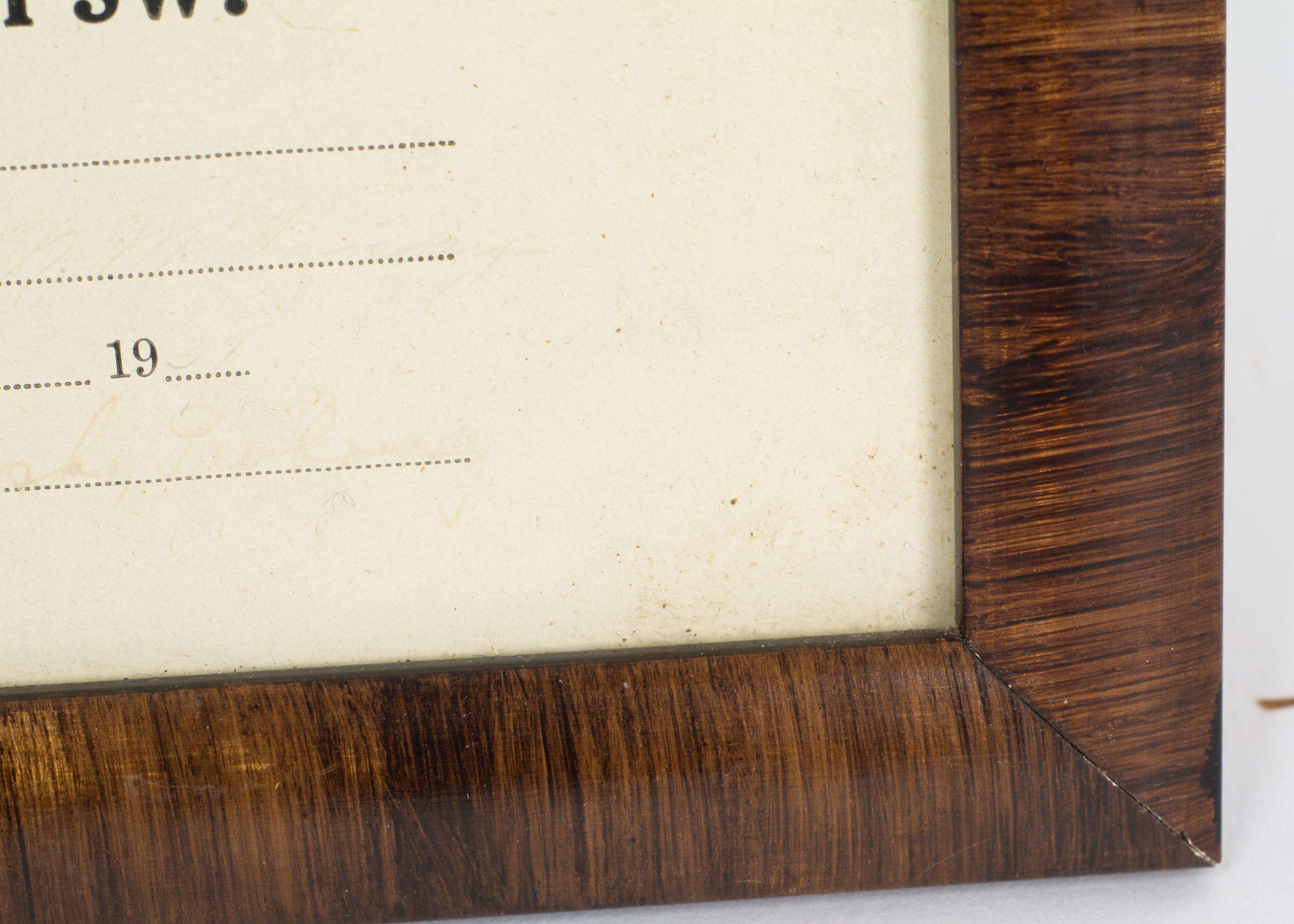 Vintage Polish First Communion Certificate