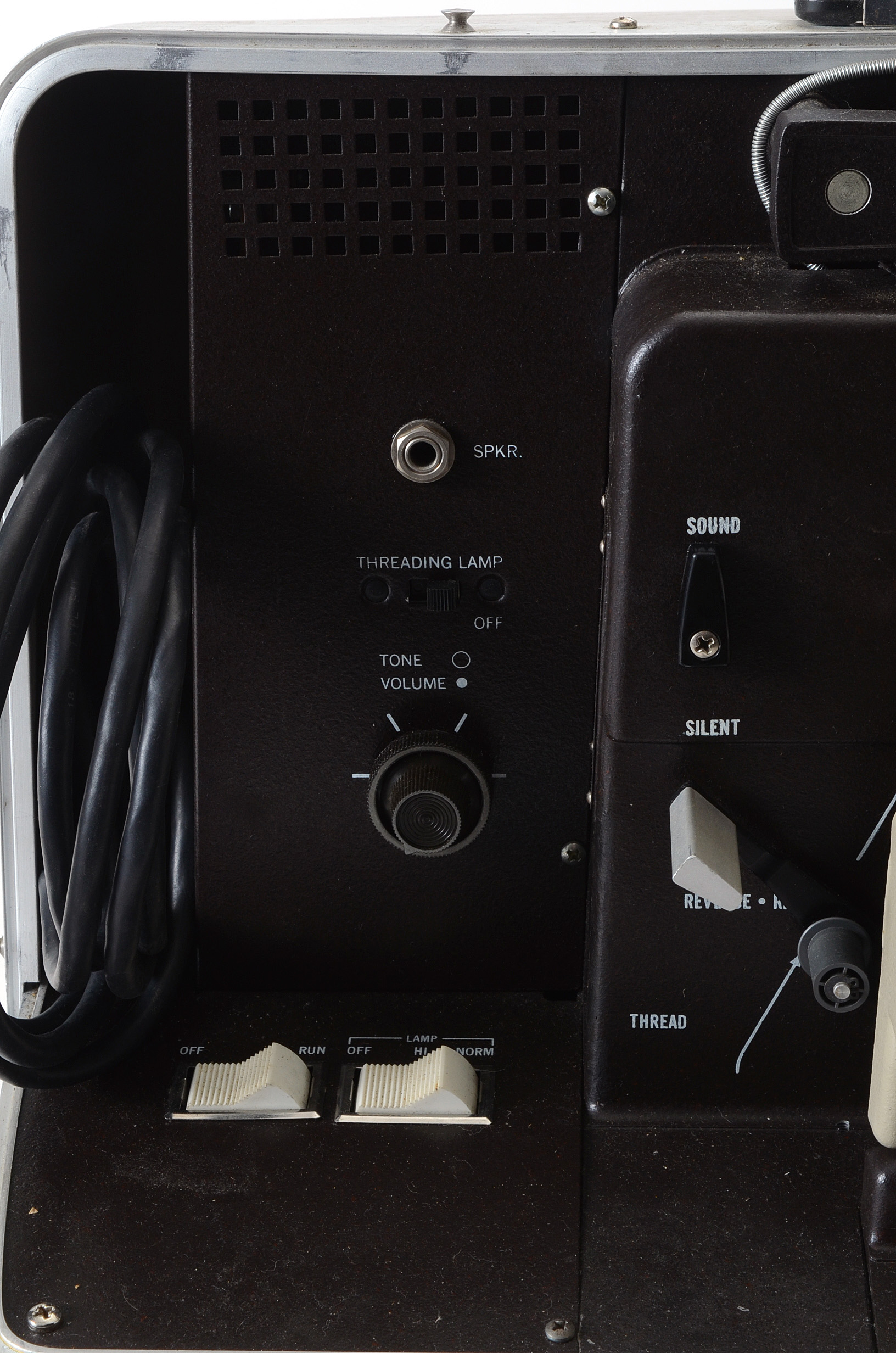 Vintage Singer Sixteen Projector, Built-in Speakers and Splicer