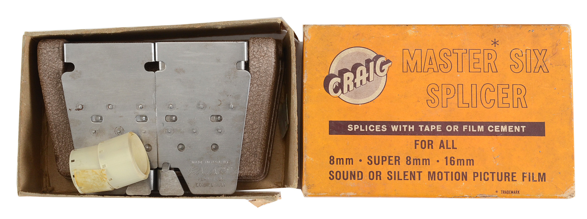 Vintage Singer Sixteen Projector, Built-in Speakers and Splicer