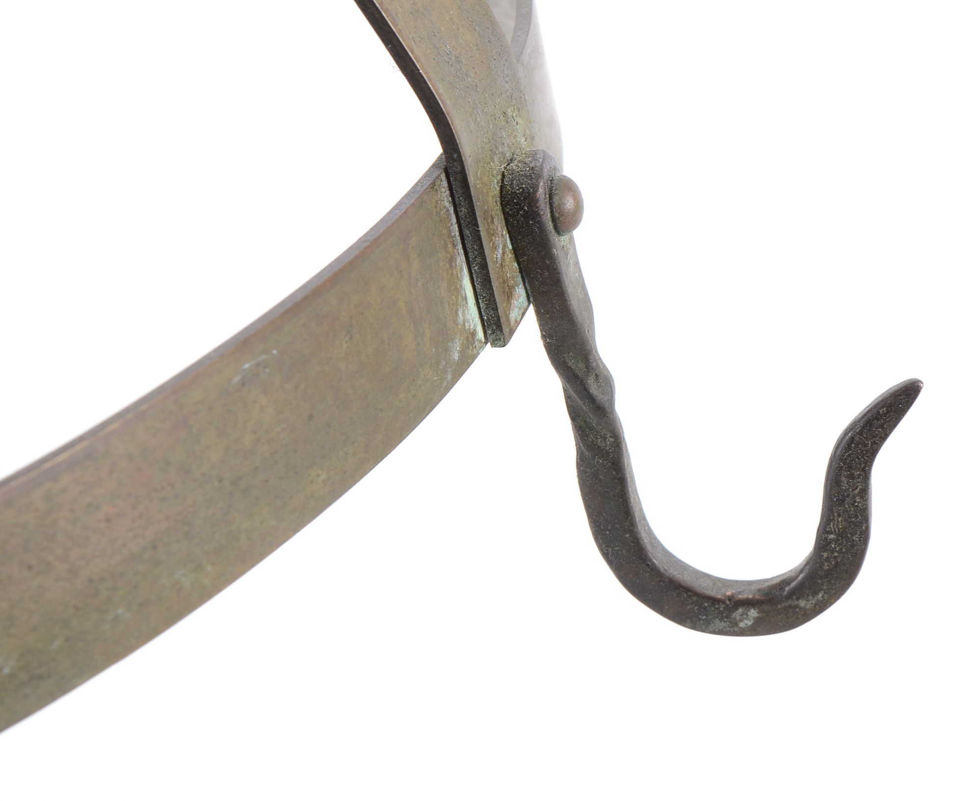 Vintage Brass Pot Rack