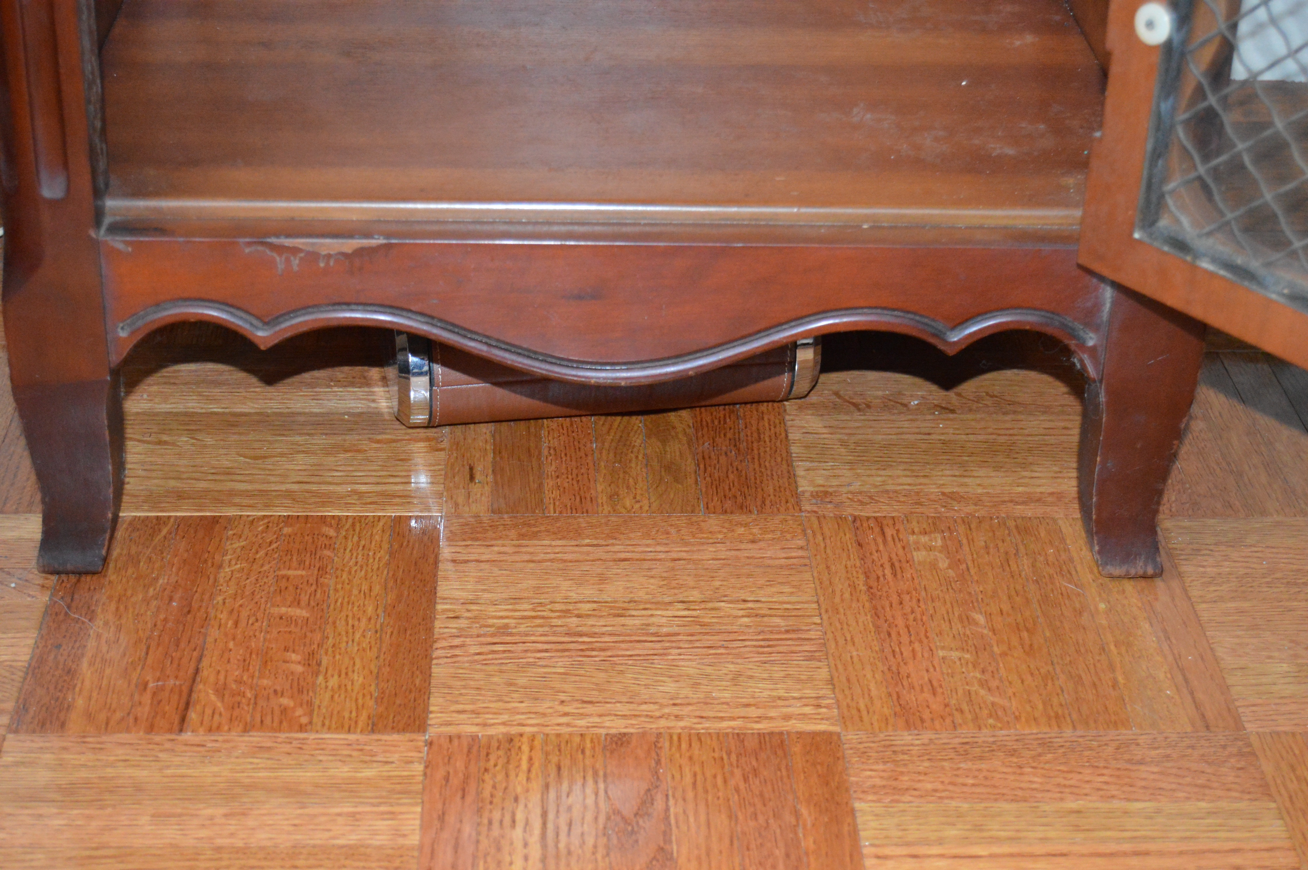 French Provincial Flatware Storage Cabinet