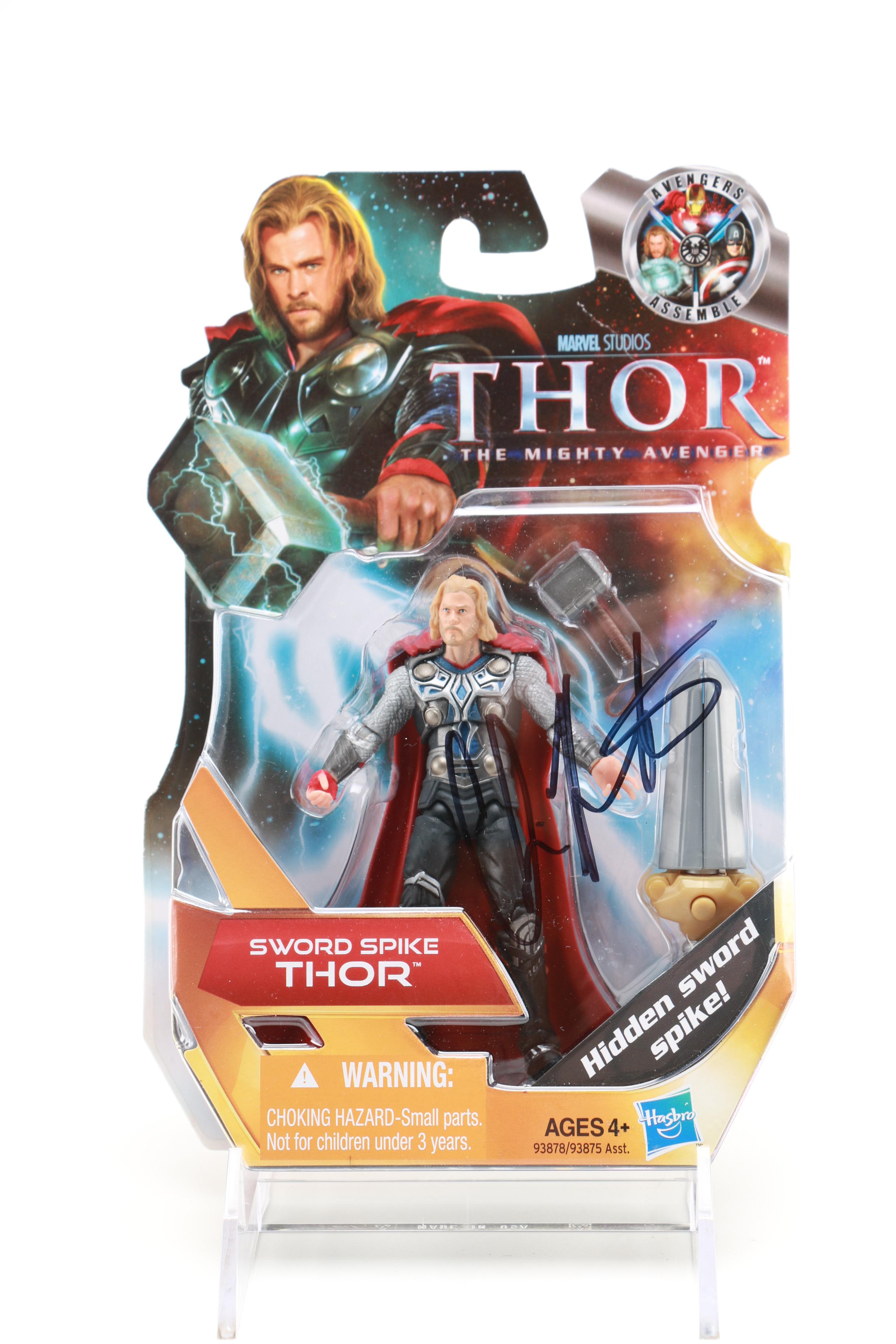 Signed Chris Hemsworth "Thor" Action Figure