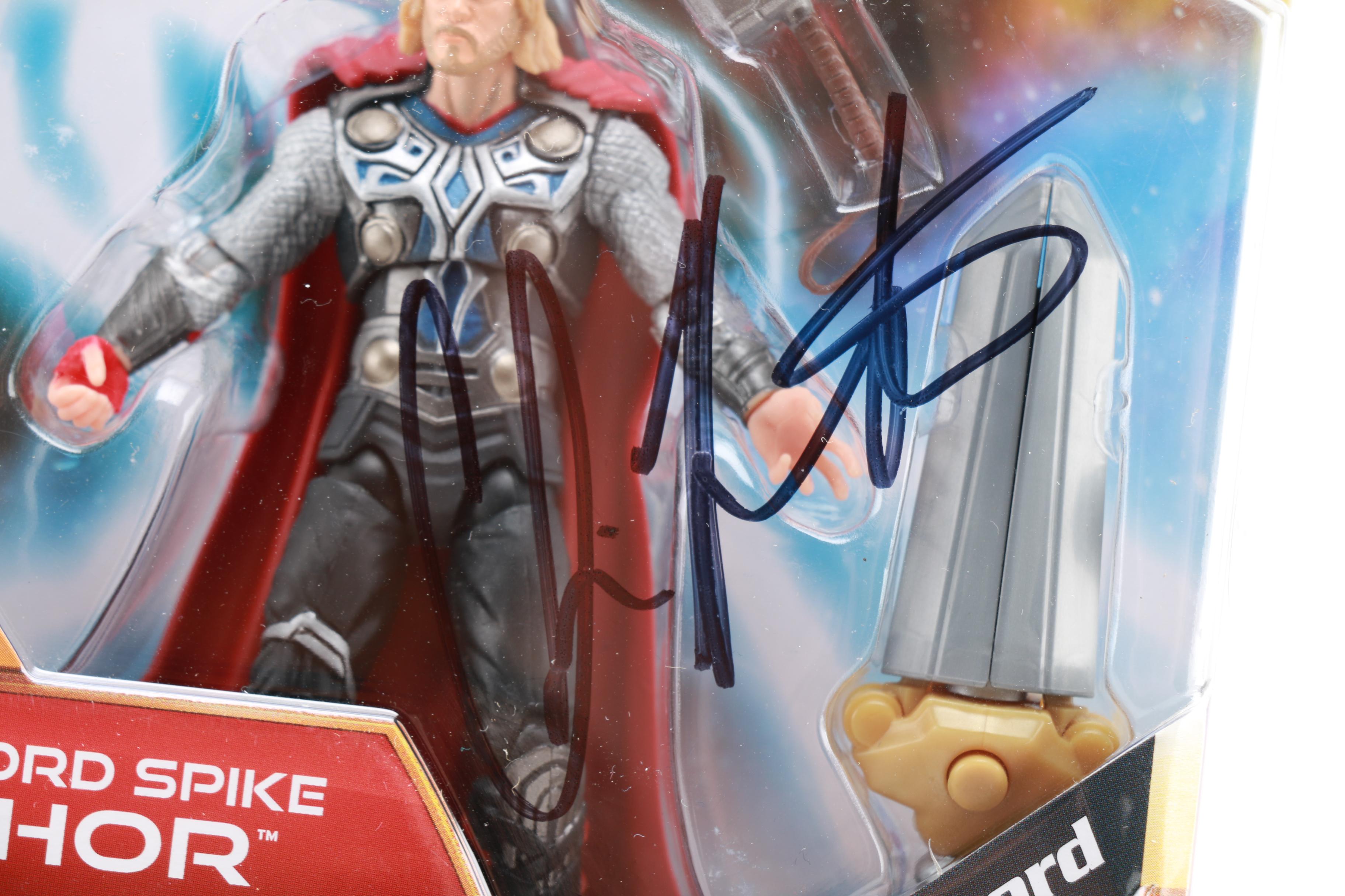 Signed Chris Hemsworth "Thor" Action Figure
