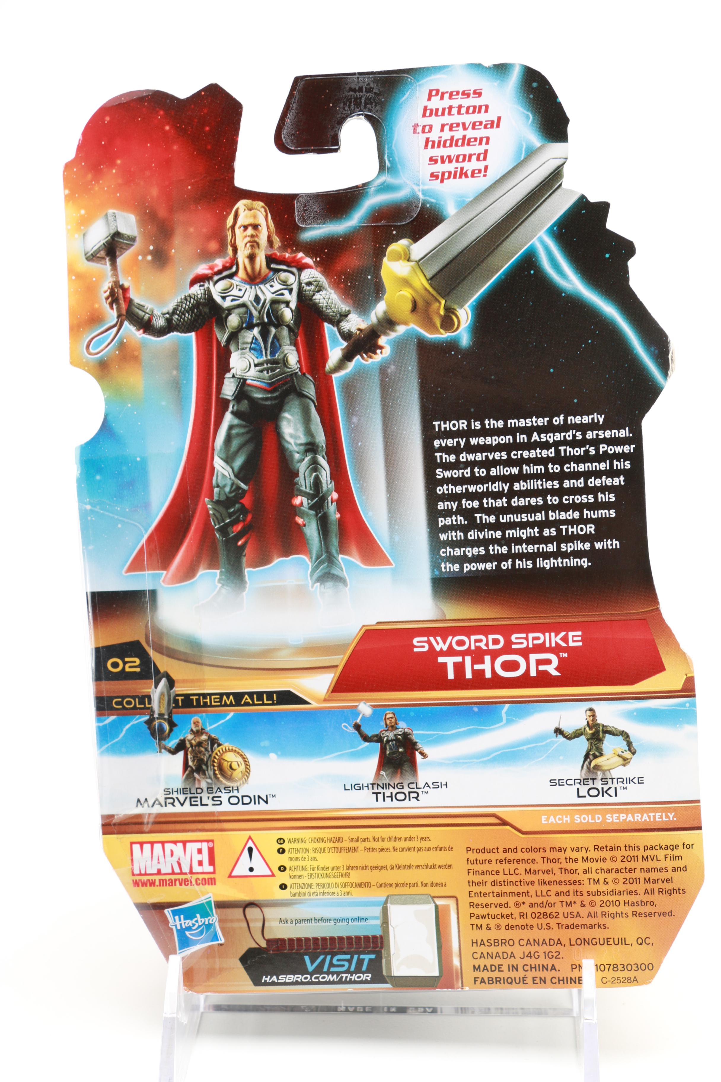 Signed Chris Hemsworth "Thor" Action Figure