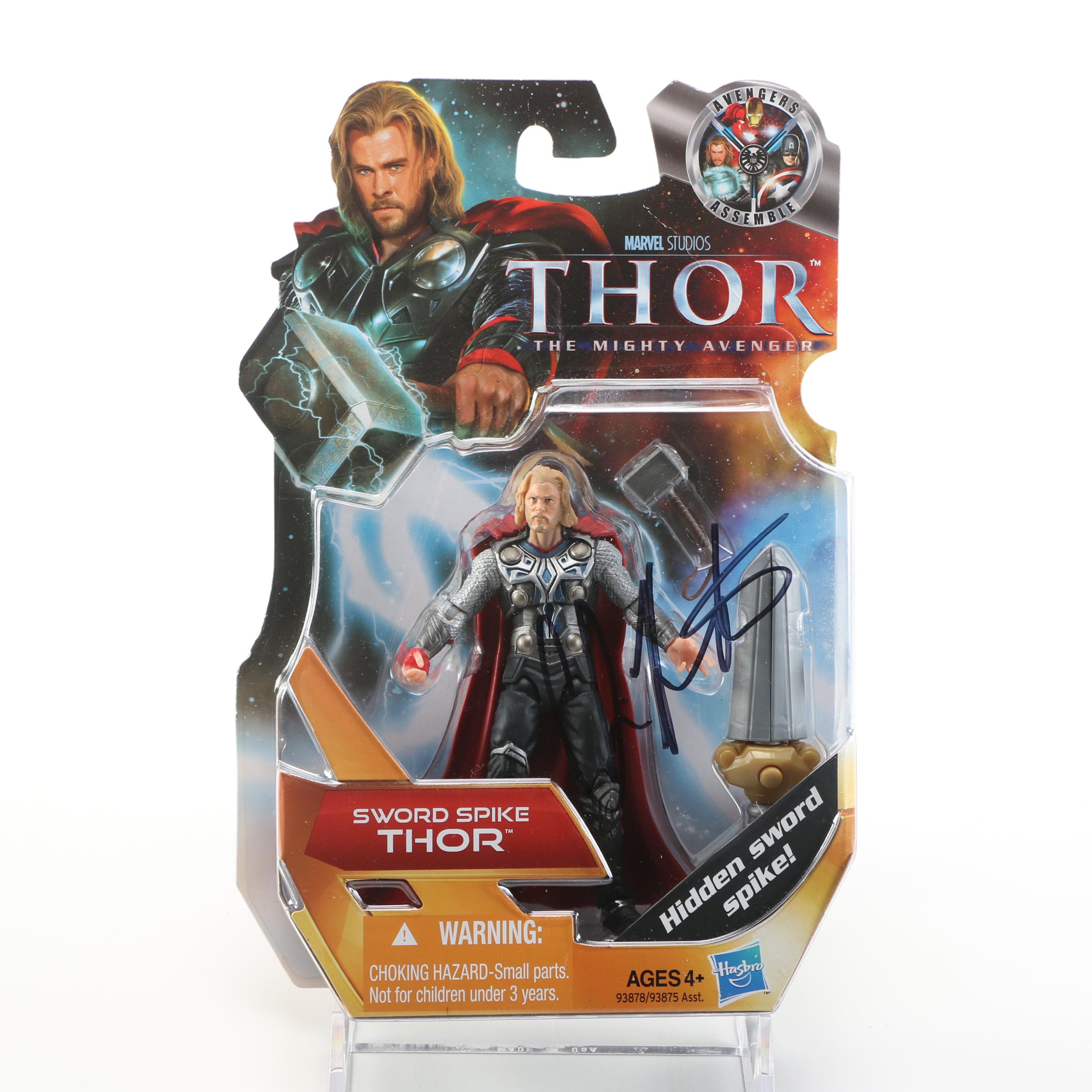 Signed Chris Hemsworth "Thor" Action Figure