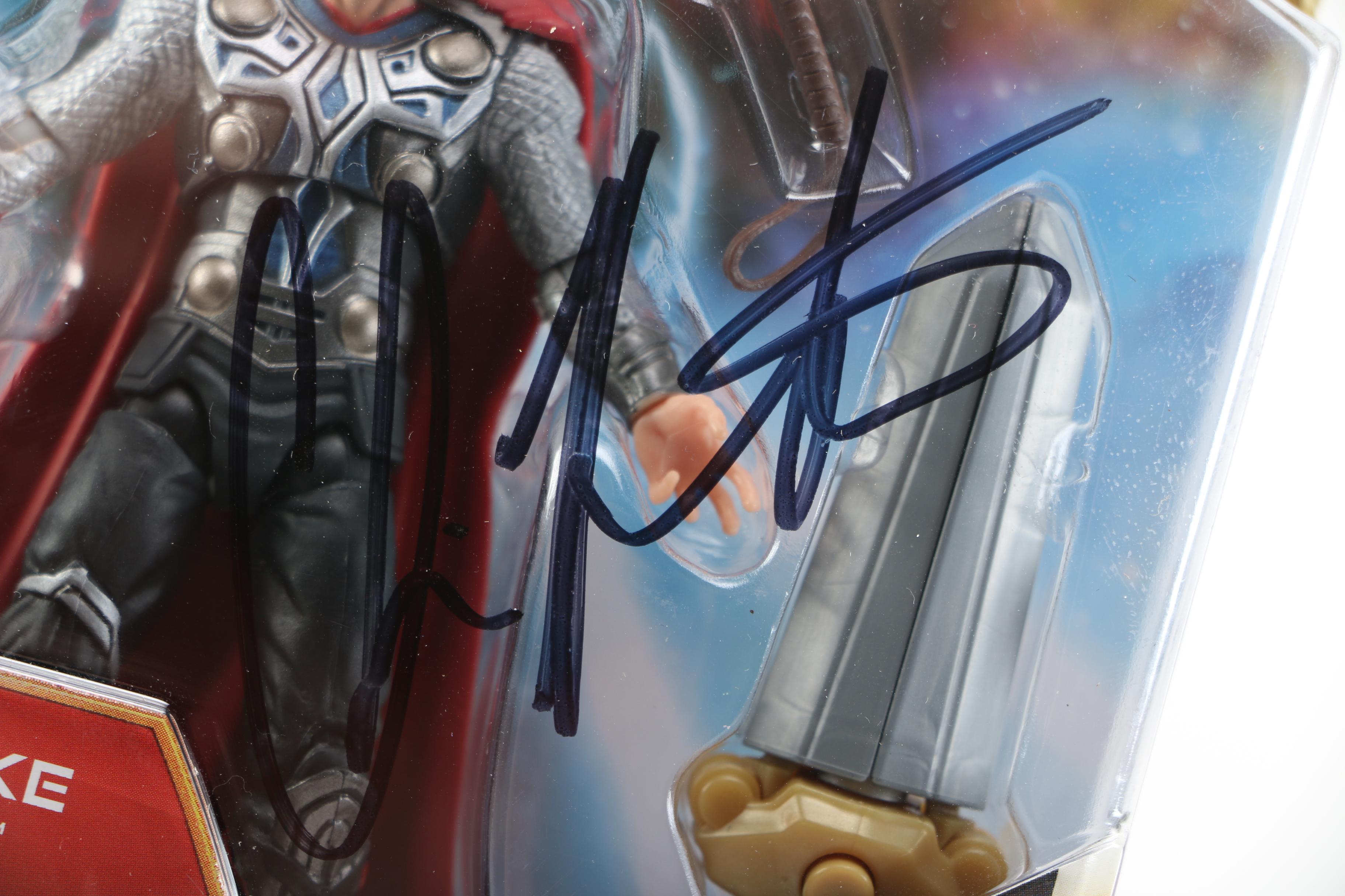 Signed Chris Hemsworth "Thor" Action Figure