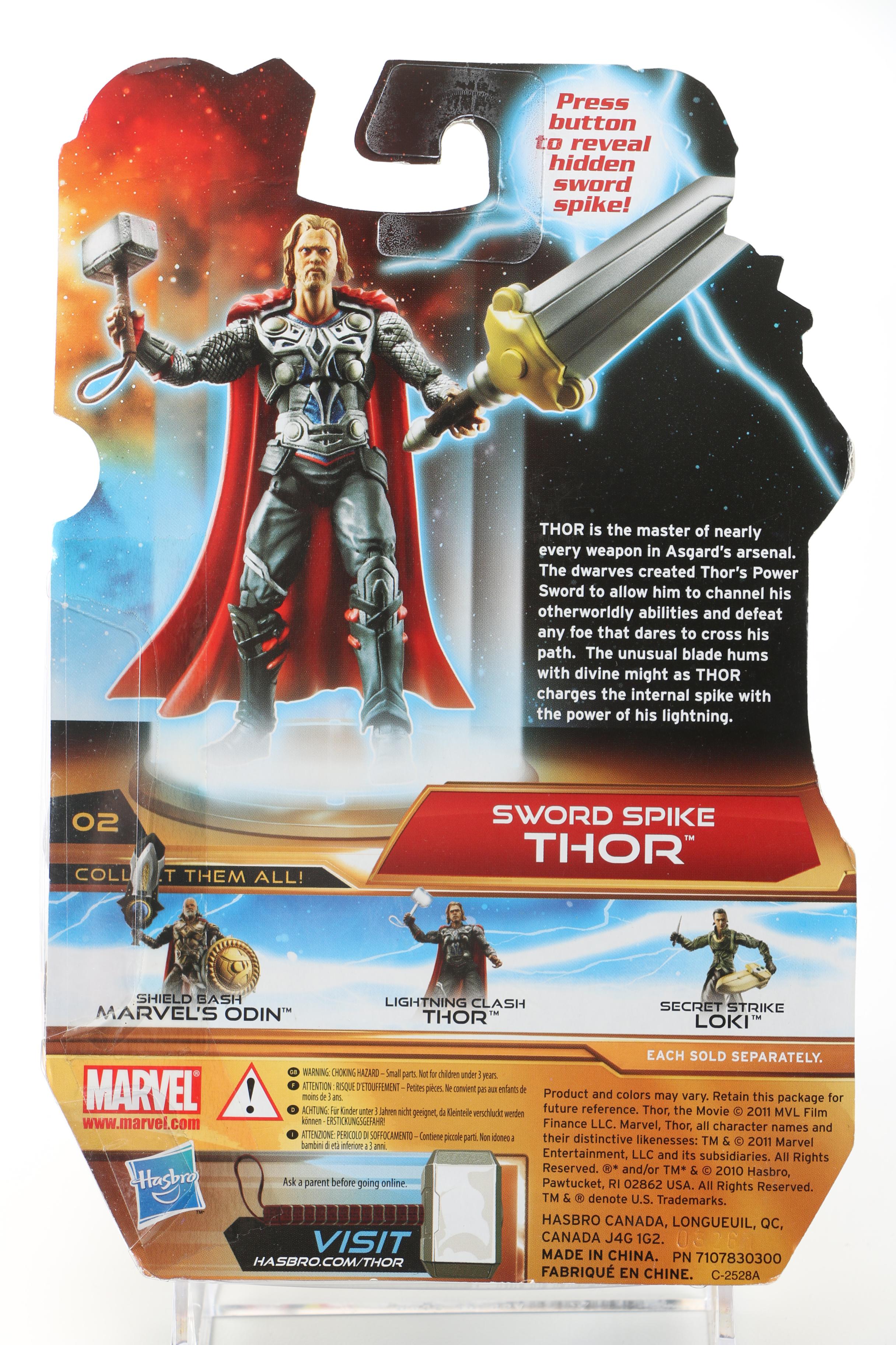 Signed Chris Hemsworth "Thor" Action Figure