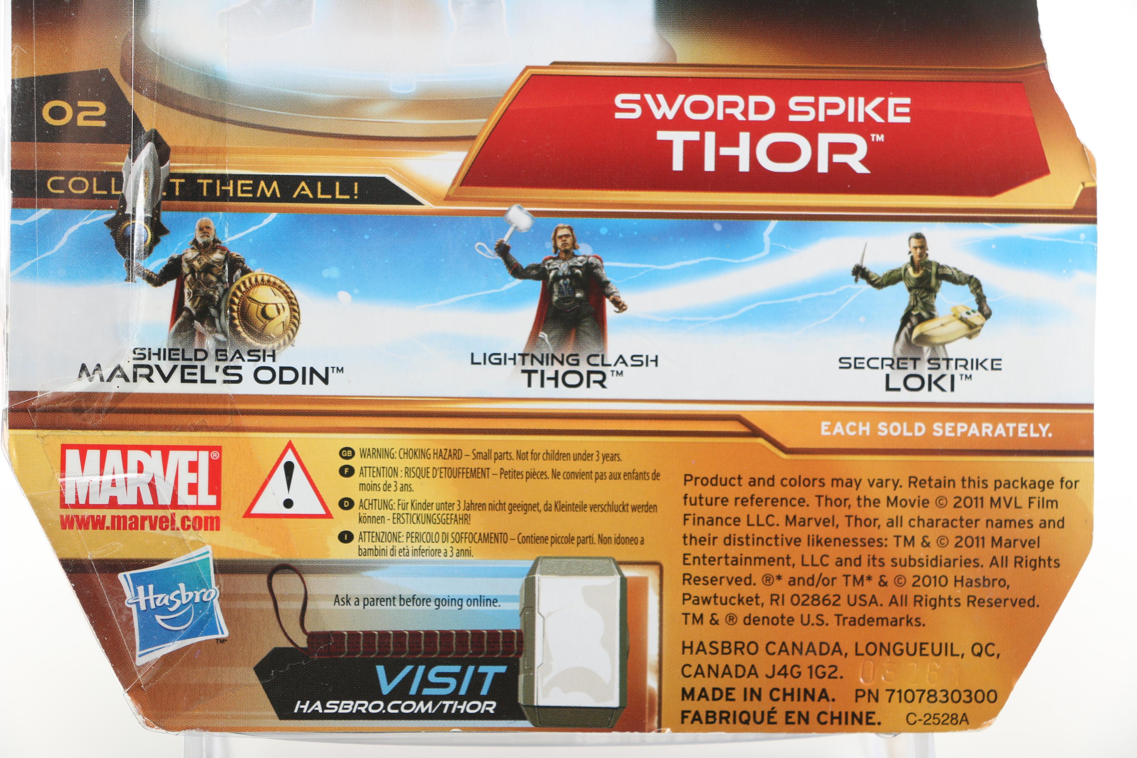 Signed Chris Hemsworth "Thor" Action Figure