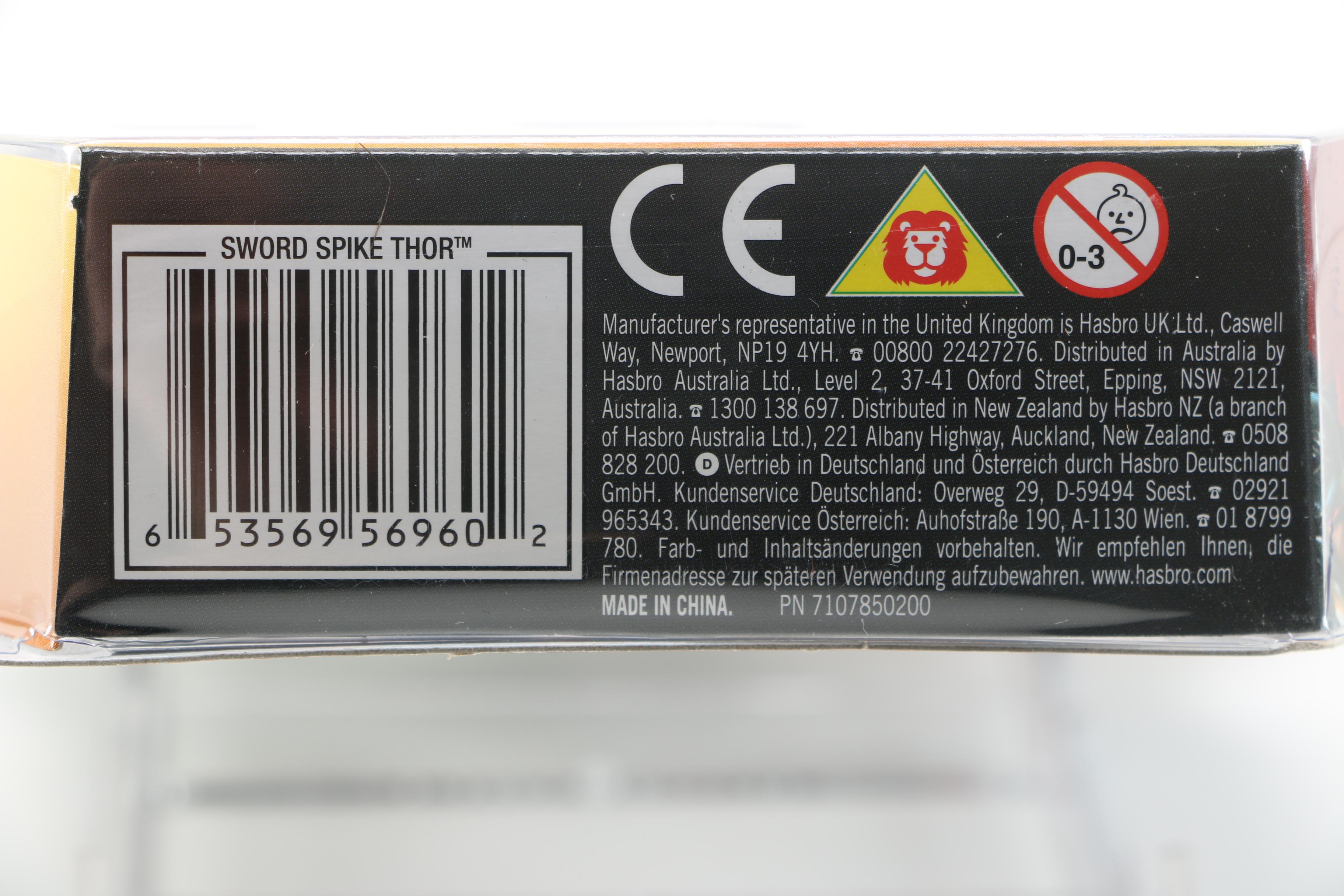 Signed Chris Hemsworth "Thor" Action Figure